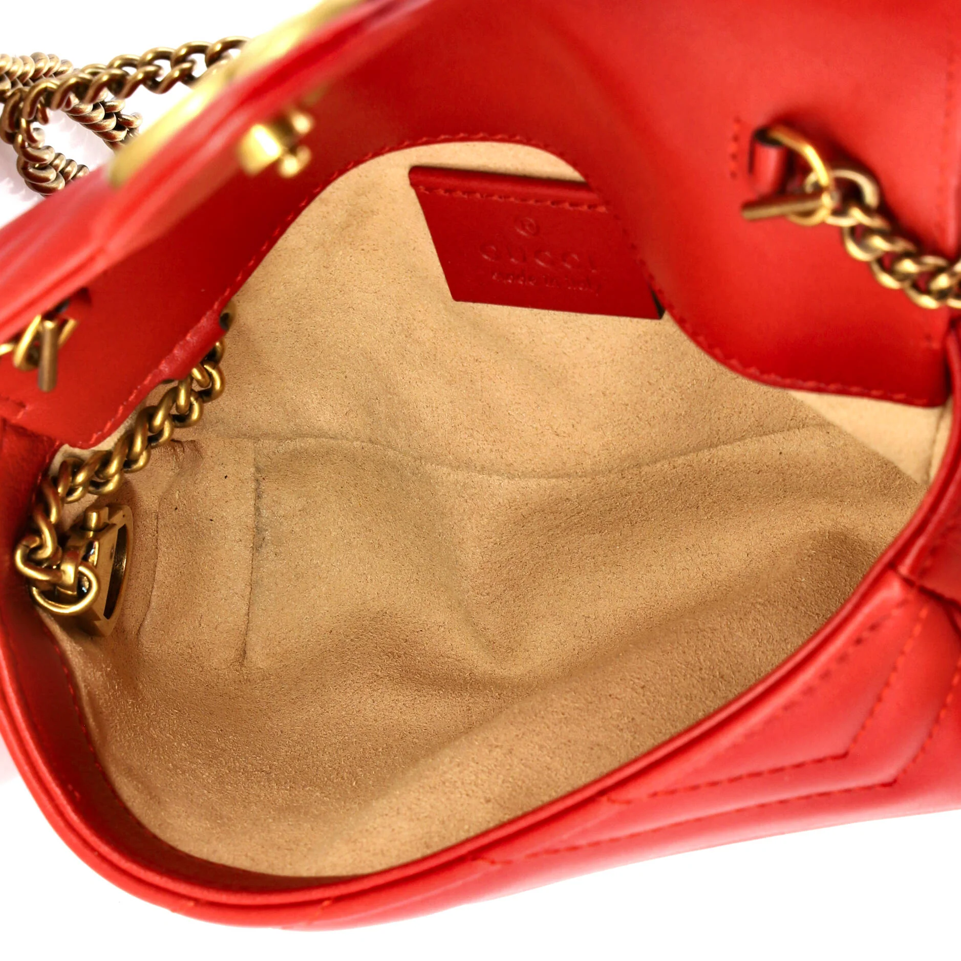 GG Marmont Flap Bag Matelasse Leather Super Mini - Image 5