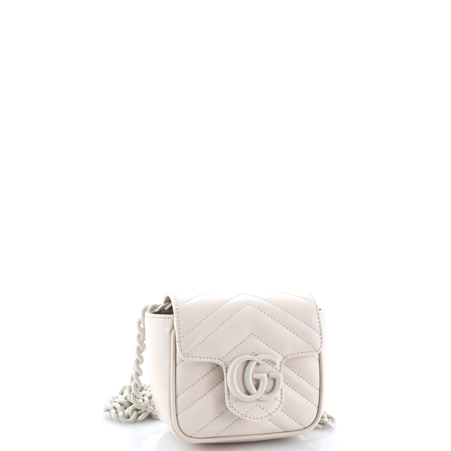 GG Marmont Flap Belt Bag Matelasse Leather Mini - Image 2