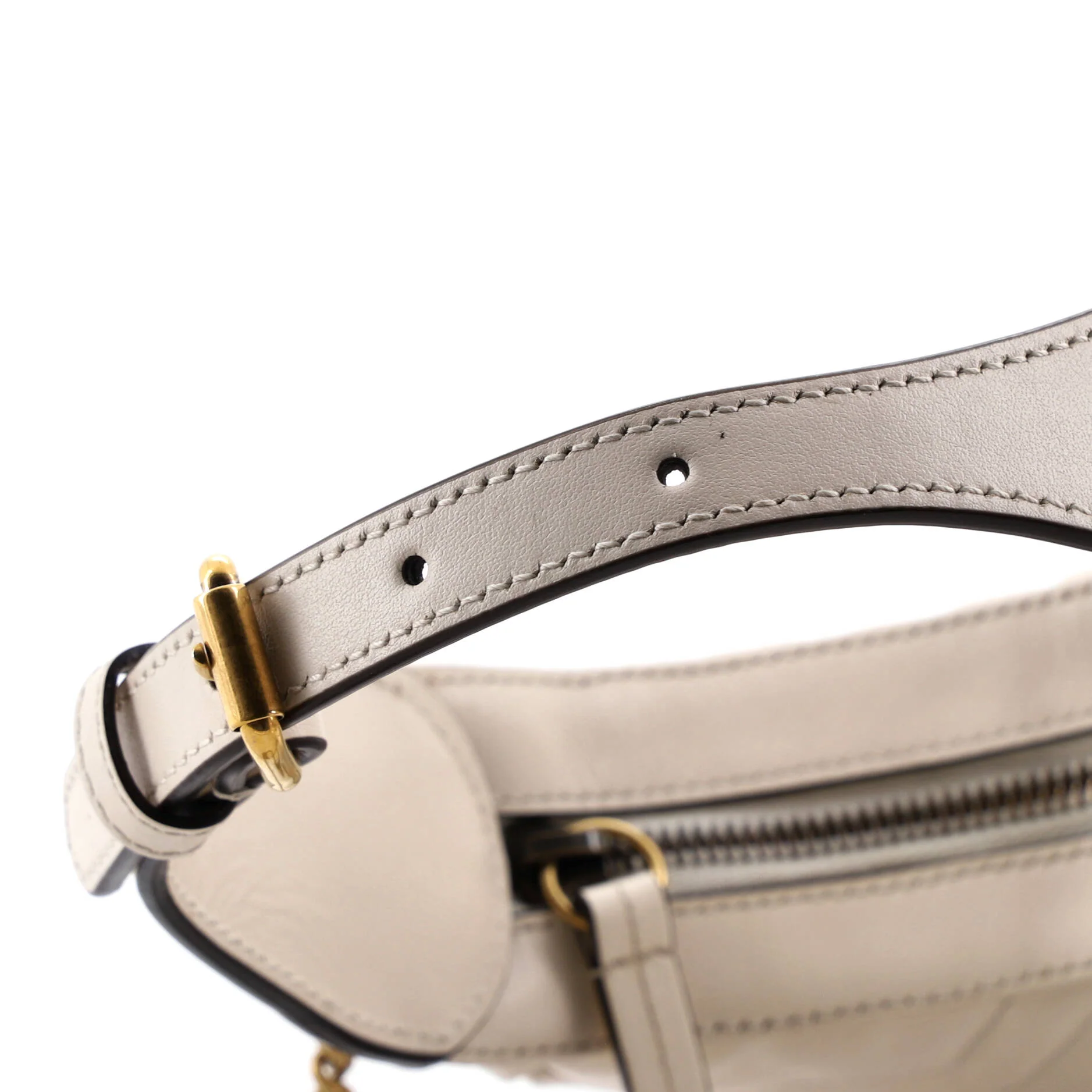 GG Marmont Half Moon Hobo Matelasse Leather Mini - Image 7