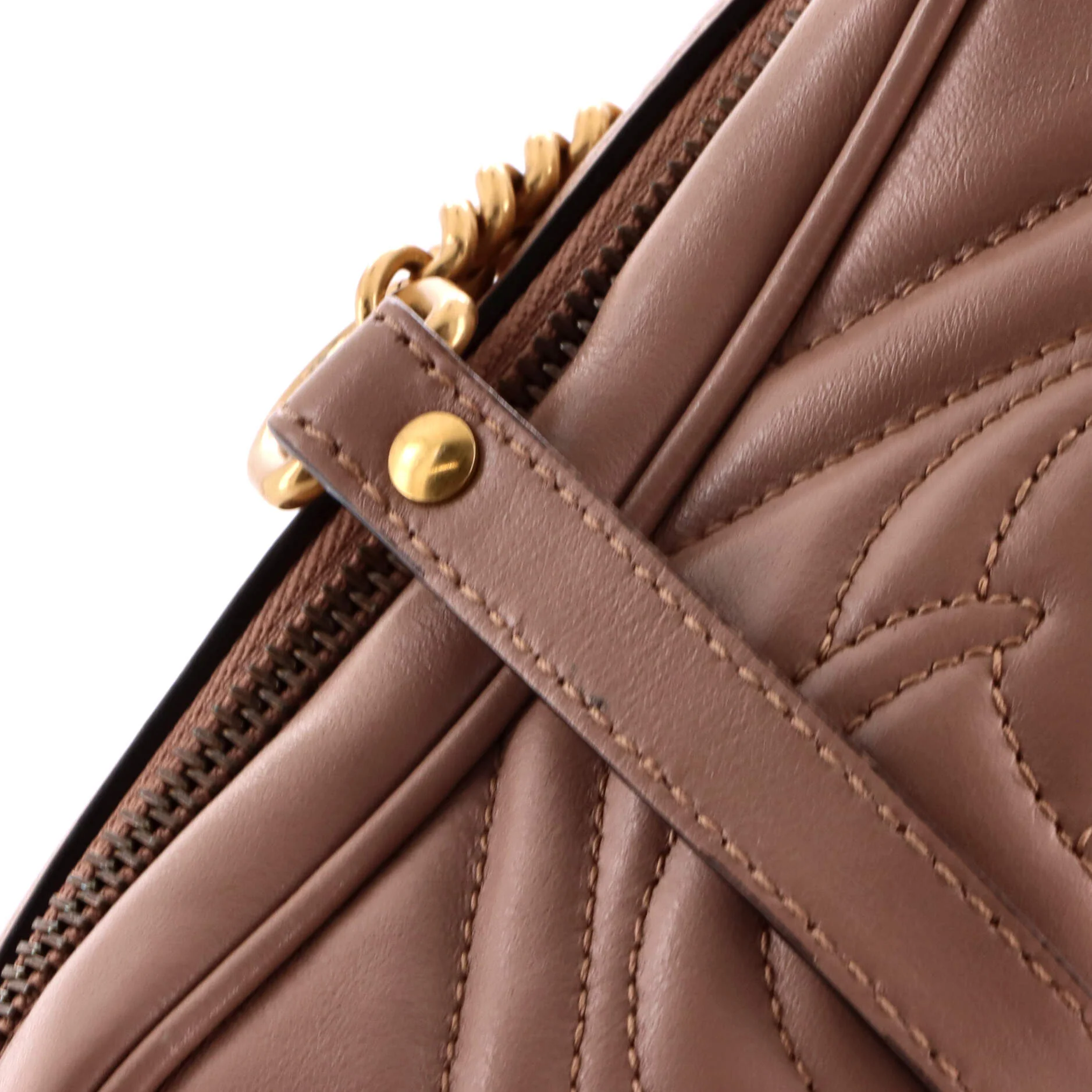 GG Marmont Shoulder Bag Matelasse Leather Mini - Image 7
