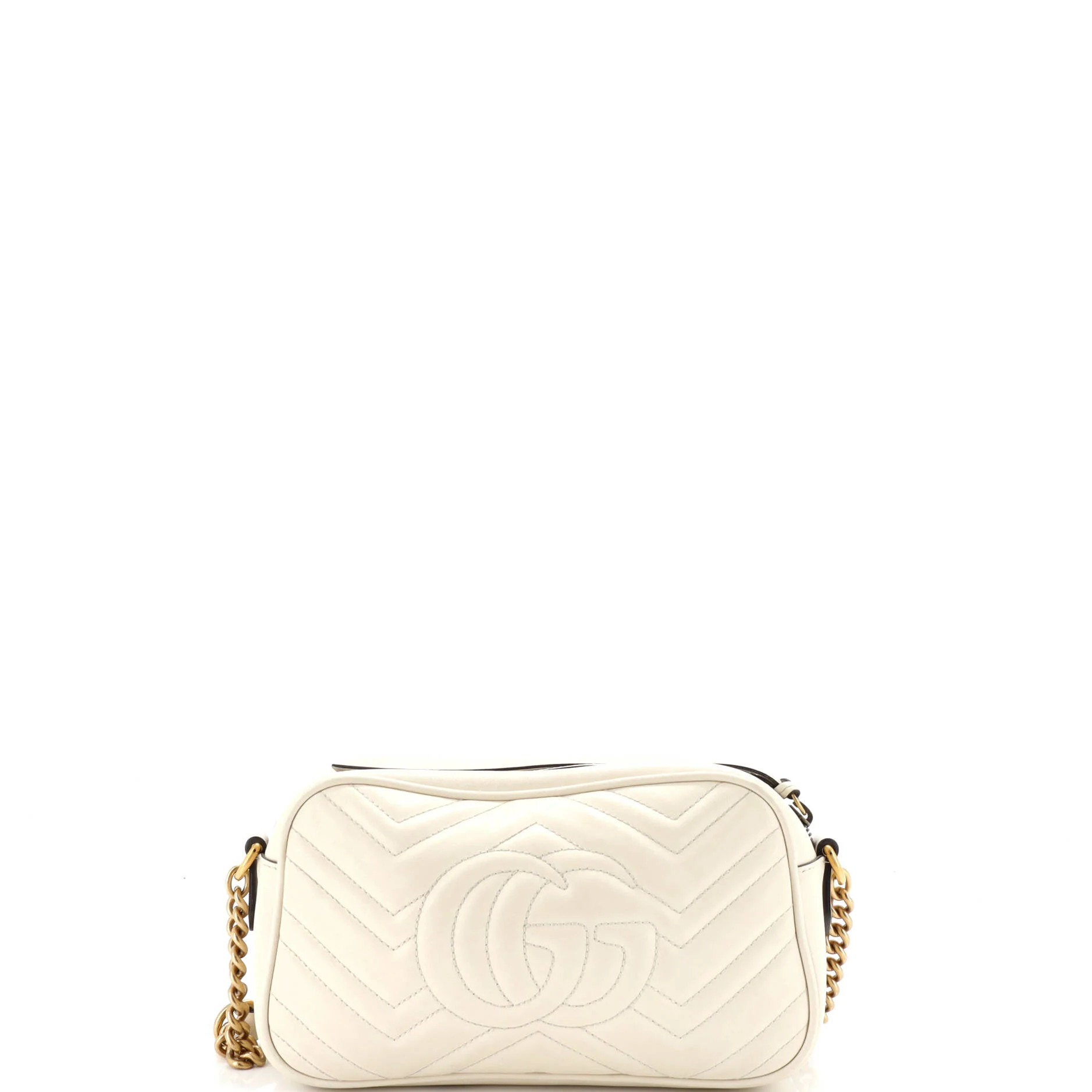 GG Marmont Shoulder Bag Matelasse Leather Small - Image 3