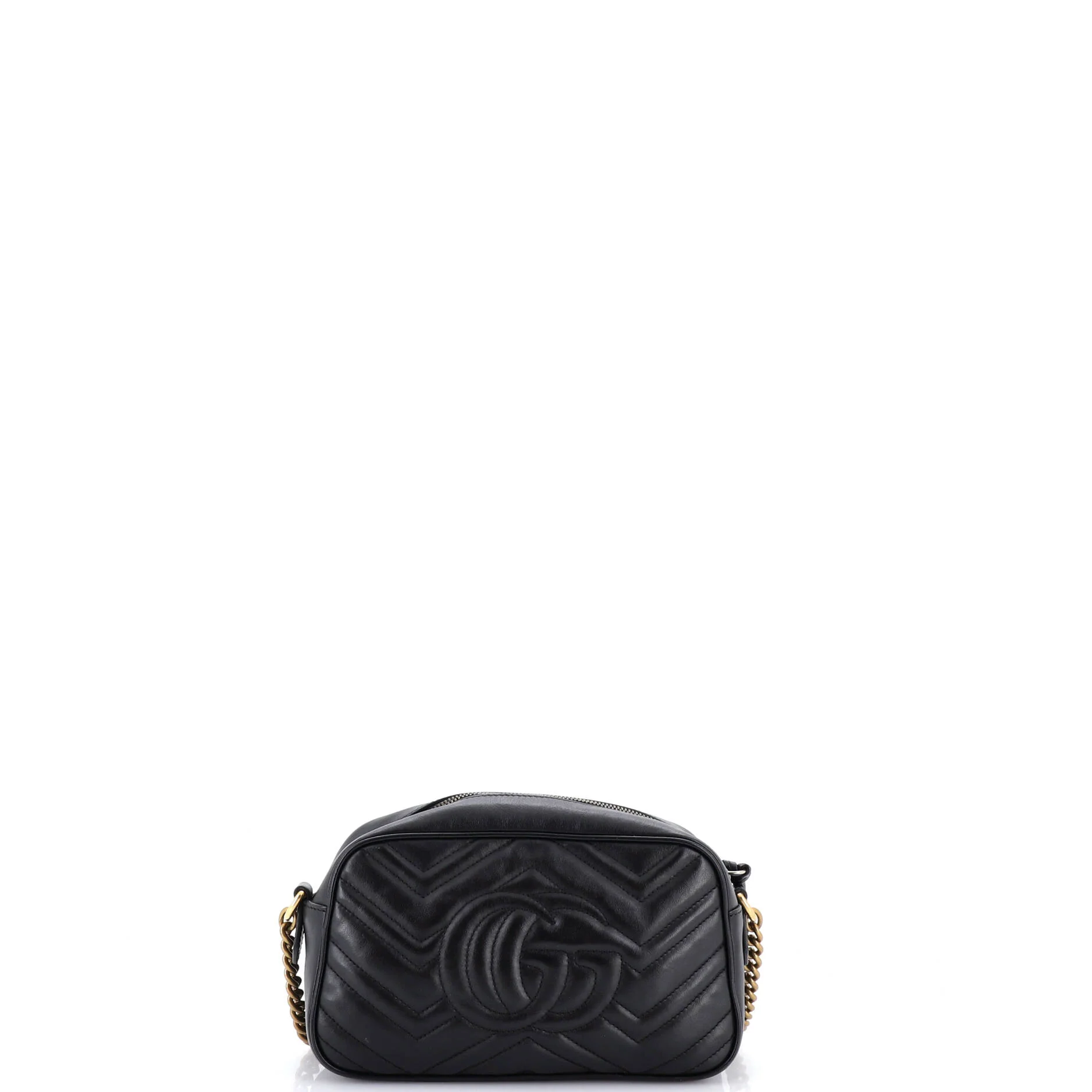 GG Marmont Shoulder Bag Matelasse Leather Small - Image 3