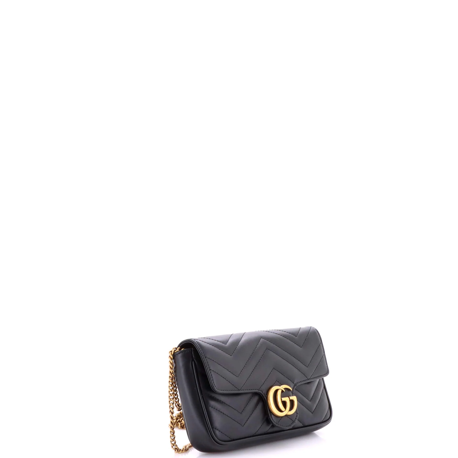 GG Marmont Wallet on Chain Matelasse Leather Mini - Image 3