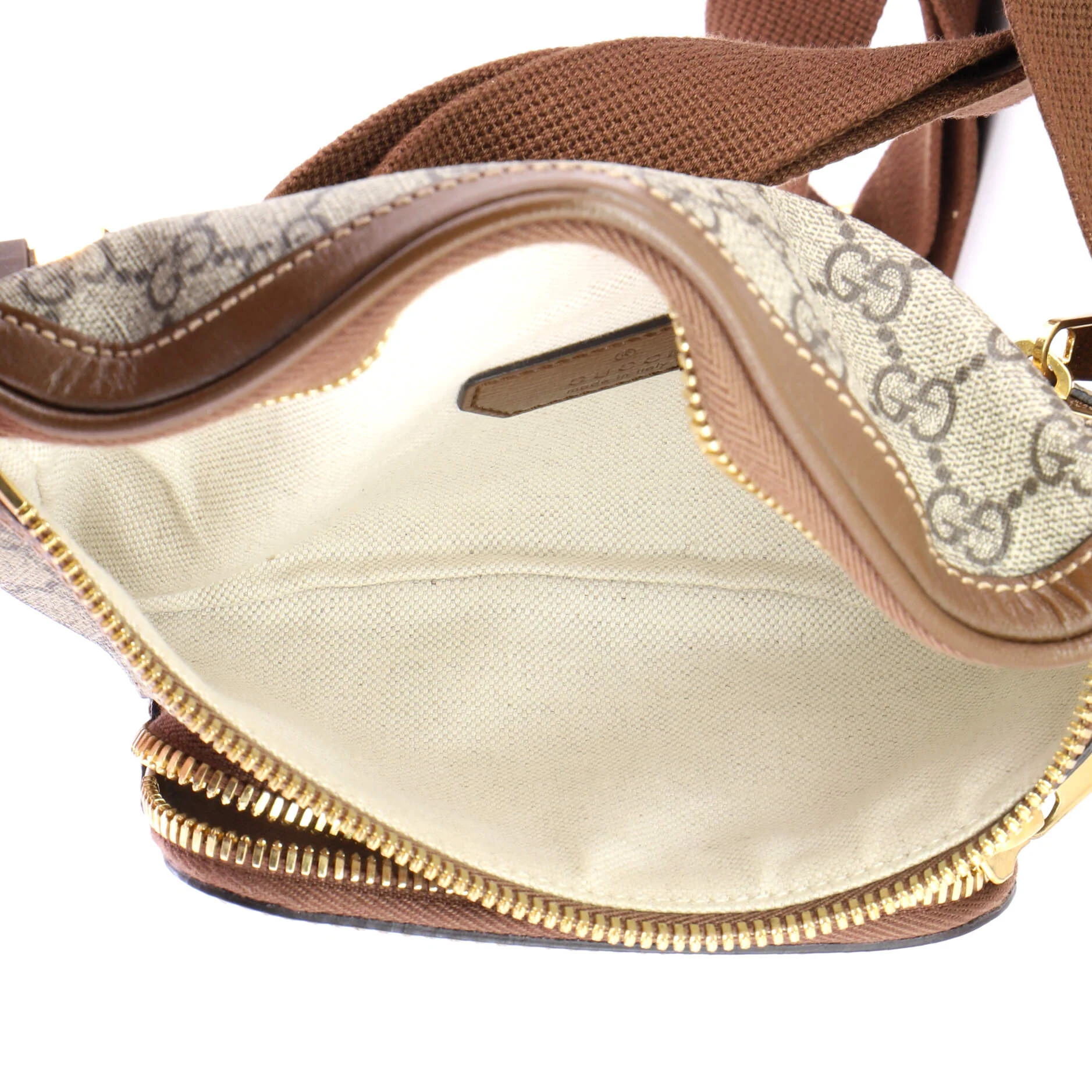 Interlocking G Patch Belt Bag GG Coated Canvas Large - Image 5
