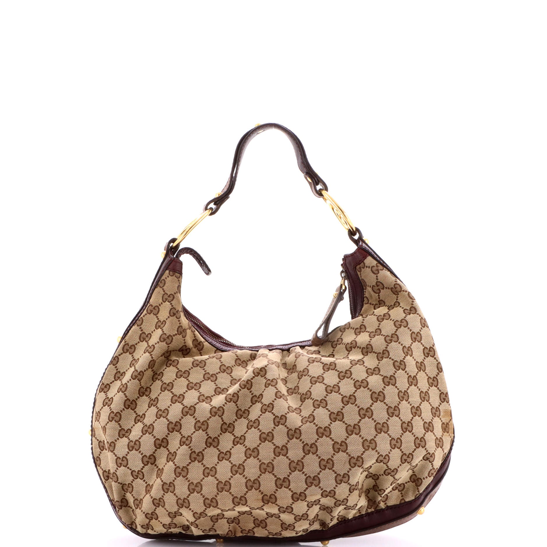 Interlocking Hobo GG Canvas Medium - Image 3