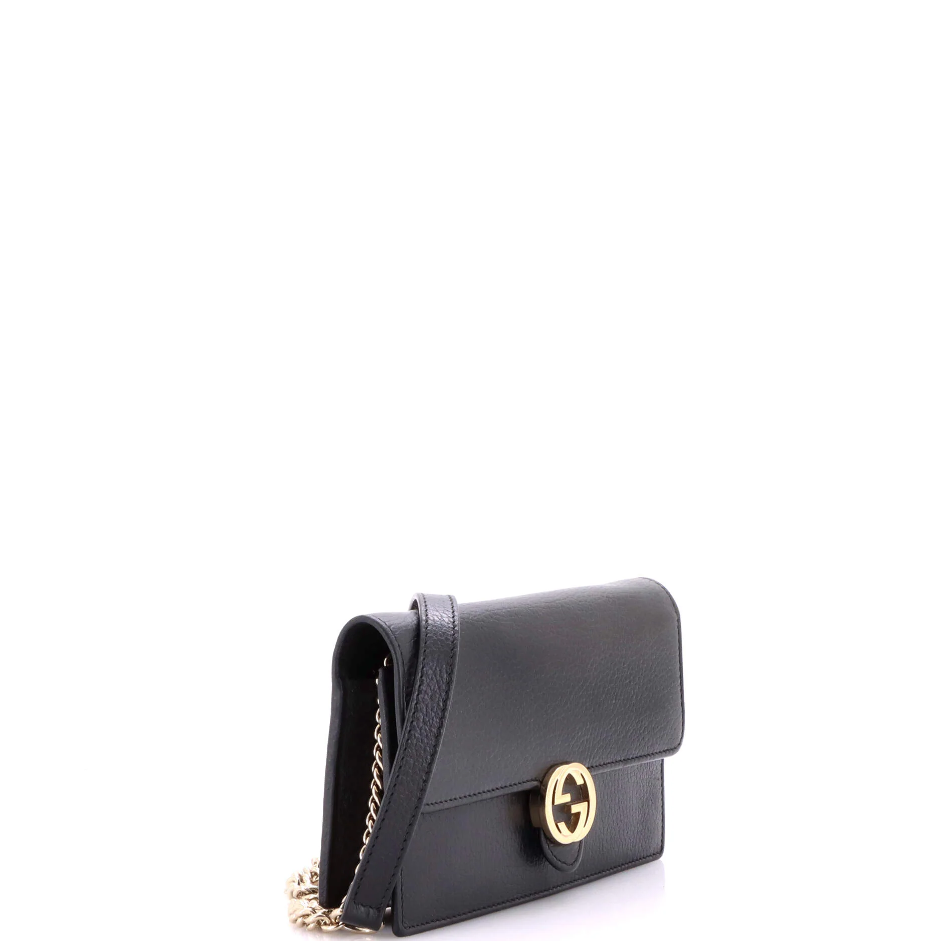 Interlocking Wallet on Chain Leather - Image 2