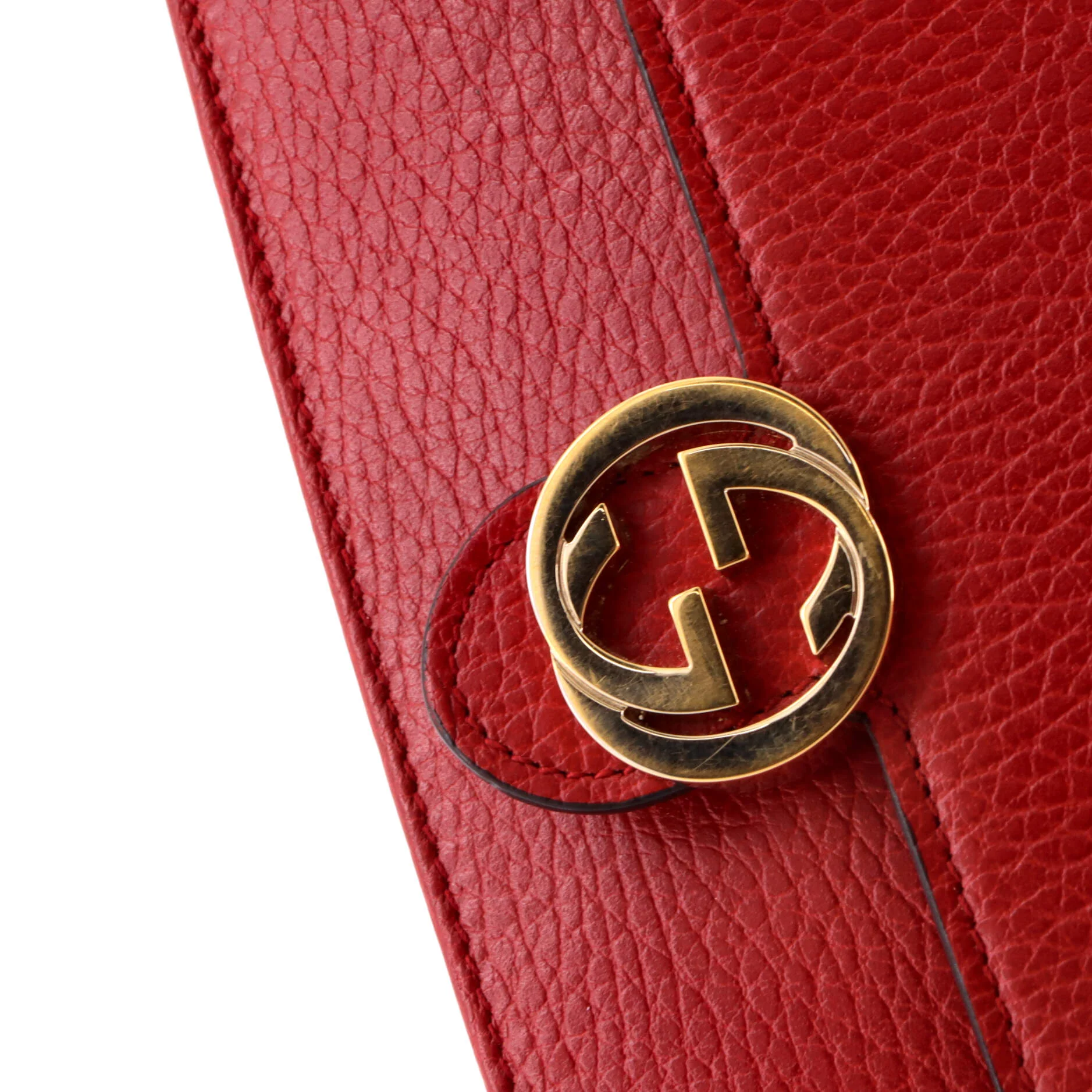 Interlocking Wallet on Chain Leather - Image 7