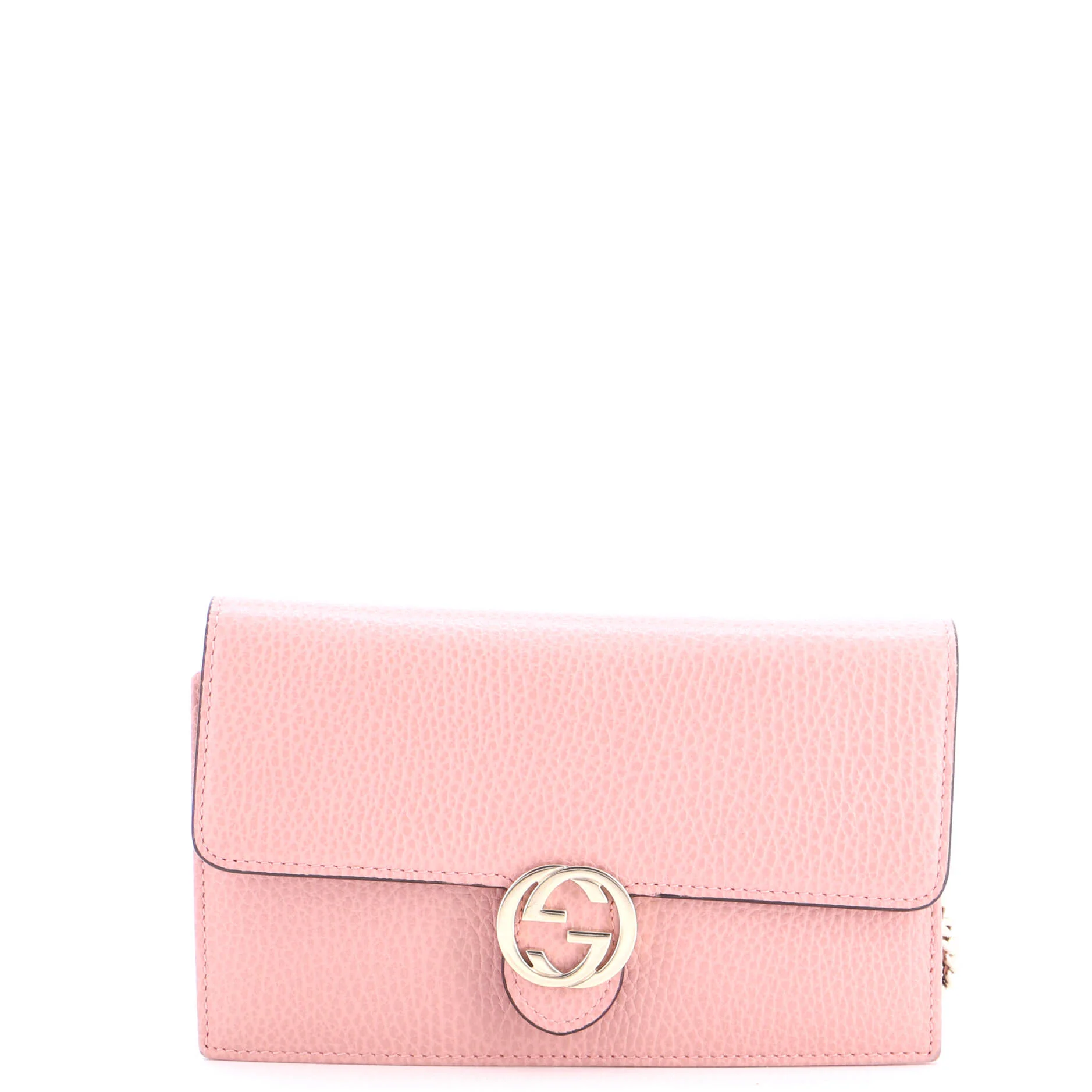 Interlocking Wallet on Chain Leather