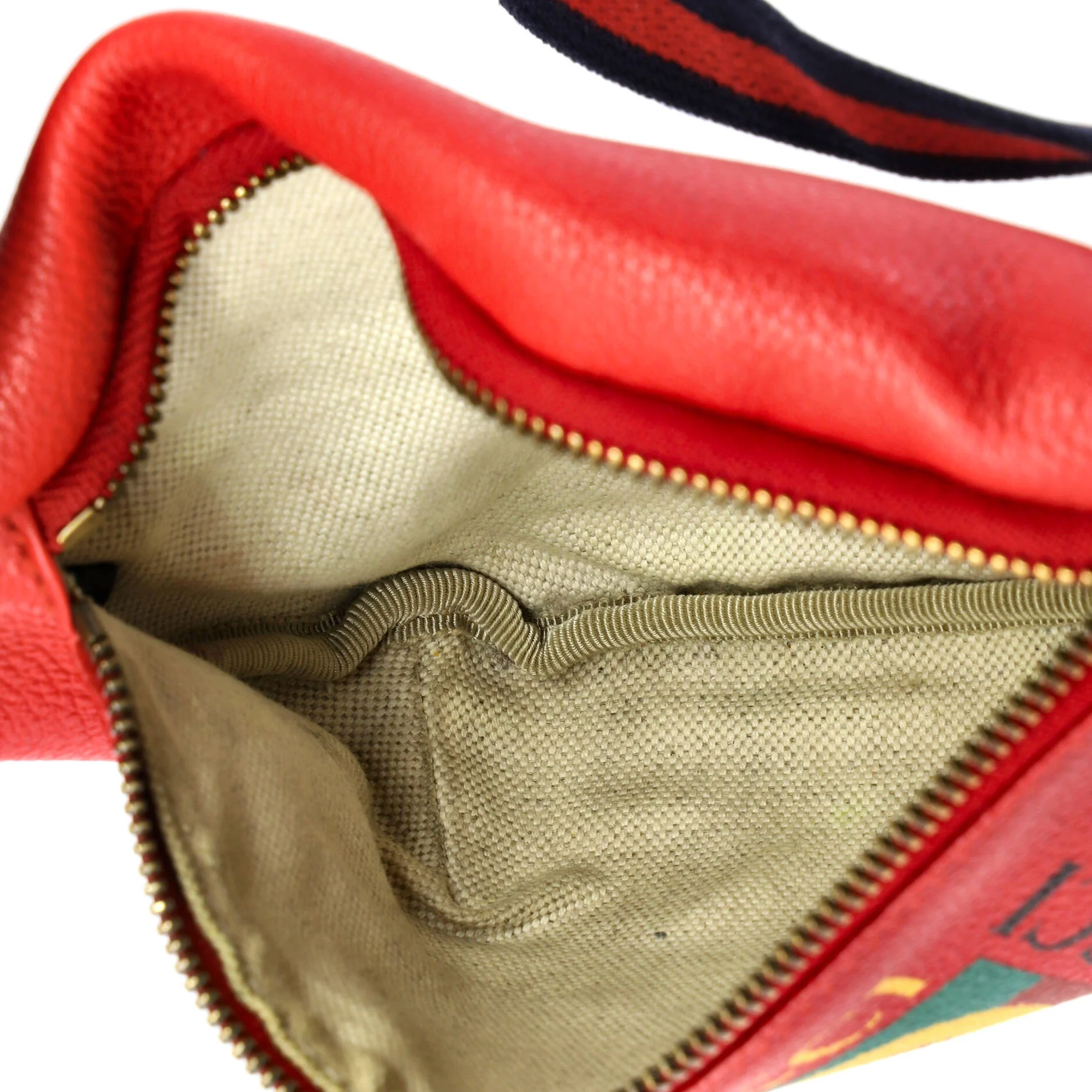 Logo Belt Bag Printed Leather Small - Image 5