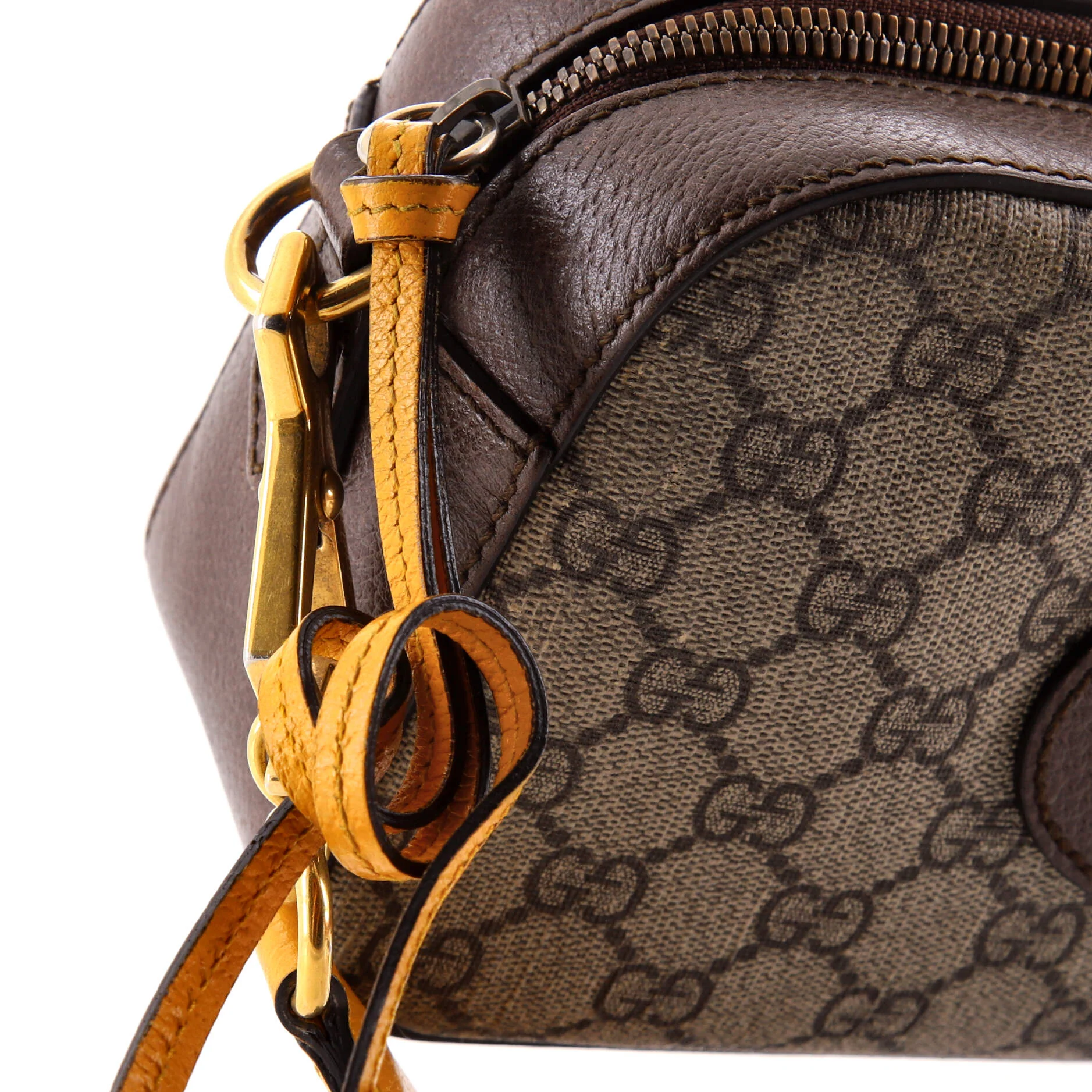 Neo Vintage Camera Messenger Bag GG Coated Canvas - Image 7