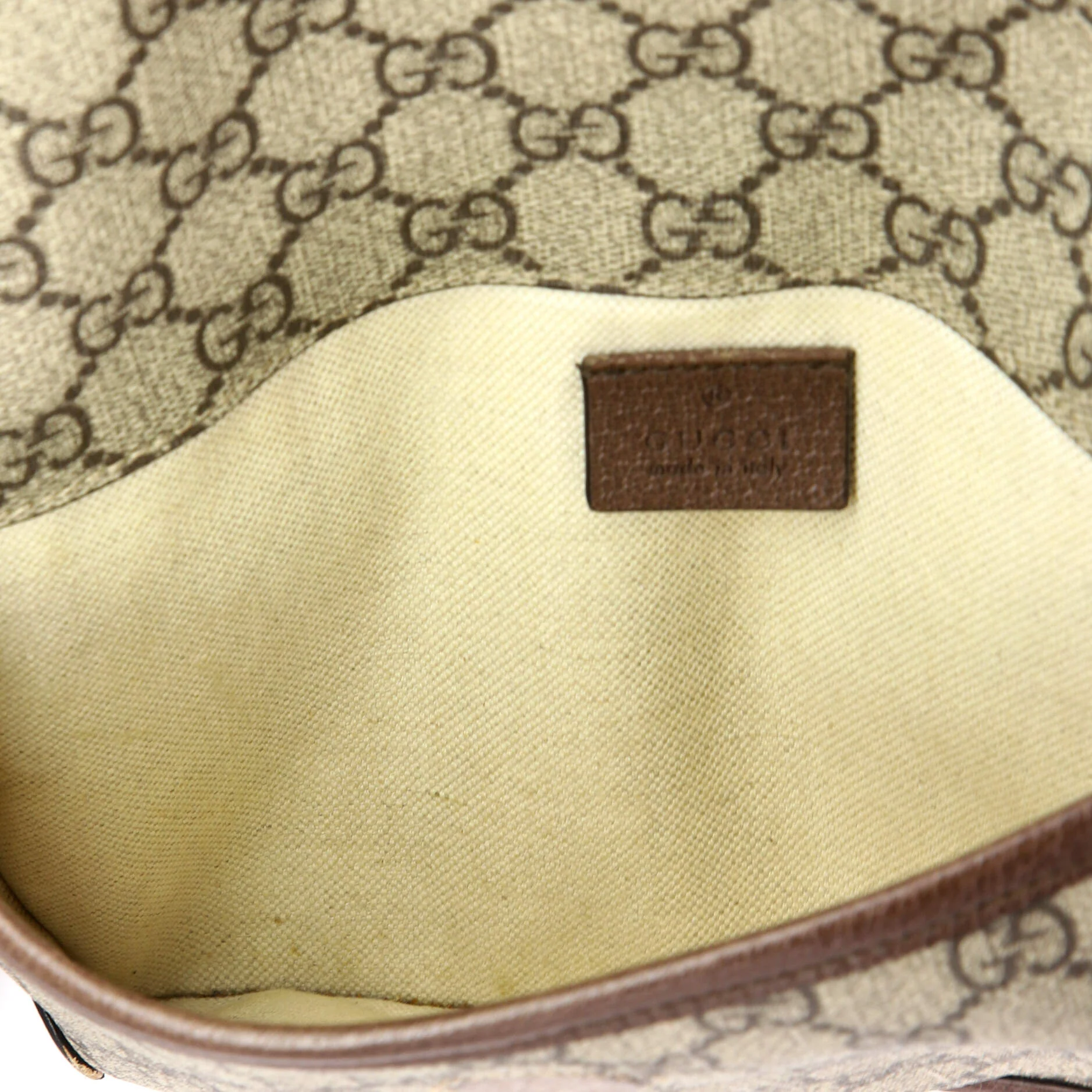 Neo Vintage Flap Belt Bag GG Coated Canvas - Image 5