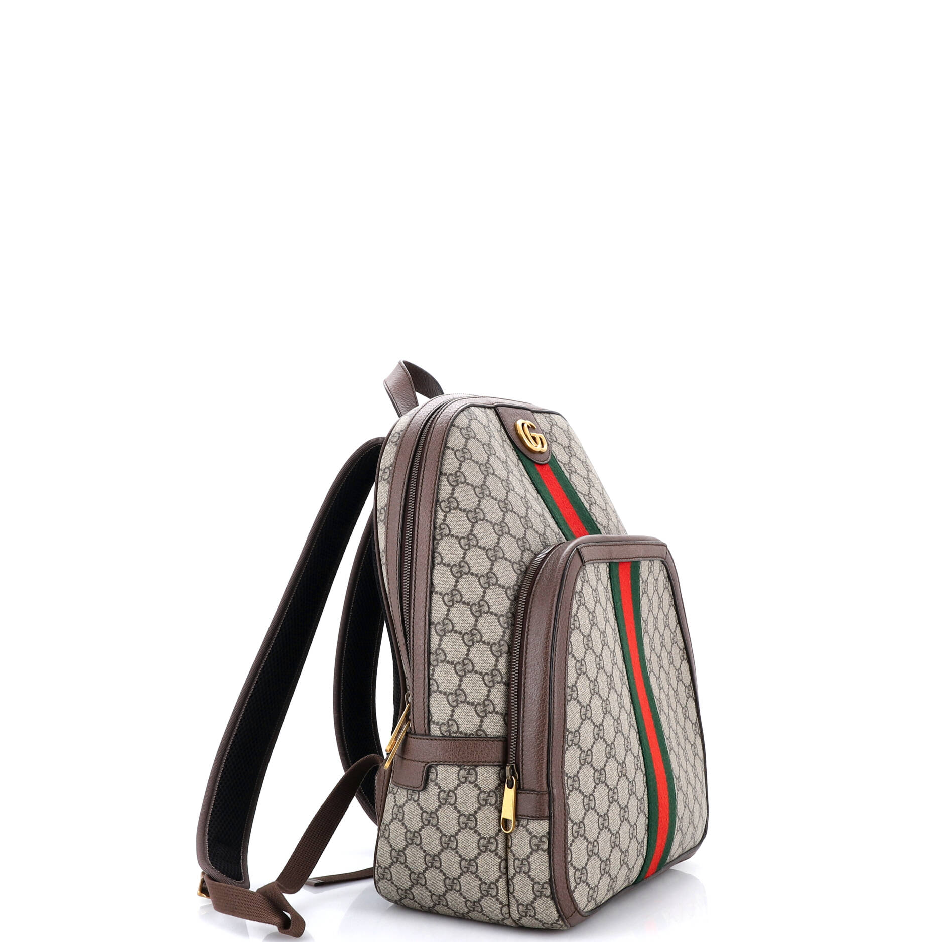 Ophidia Backpack GG Coated Canvas Medium - Image 2