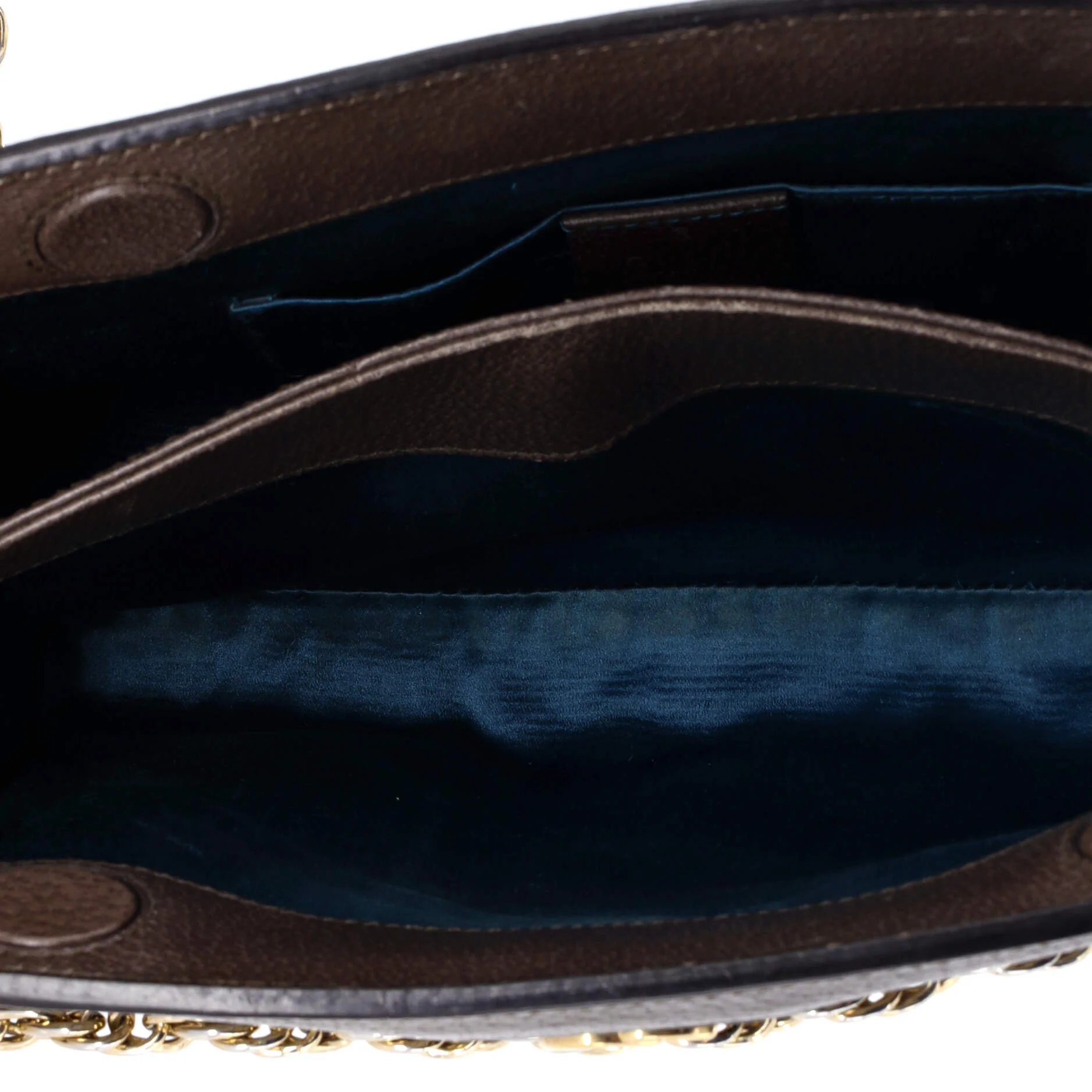 Ophidia Chain Shoulder Bag GG Coated Canvas Small - Image 5