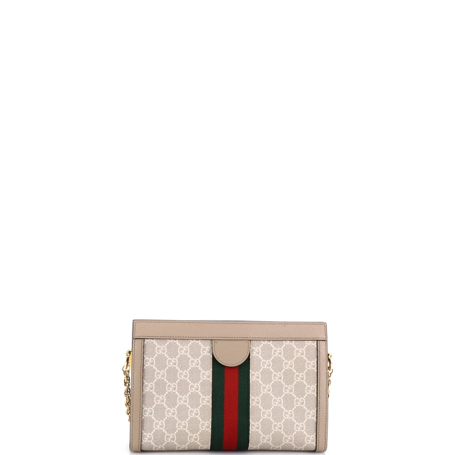 Ophidia Chain Shoulder Bag GG Coated Canvas Small - Image 3