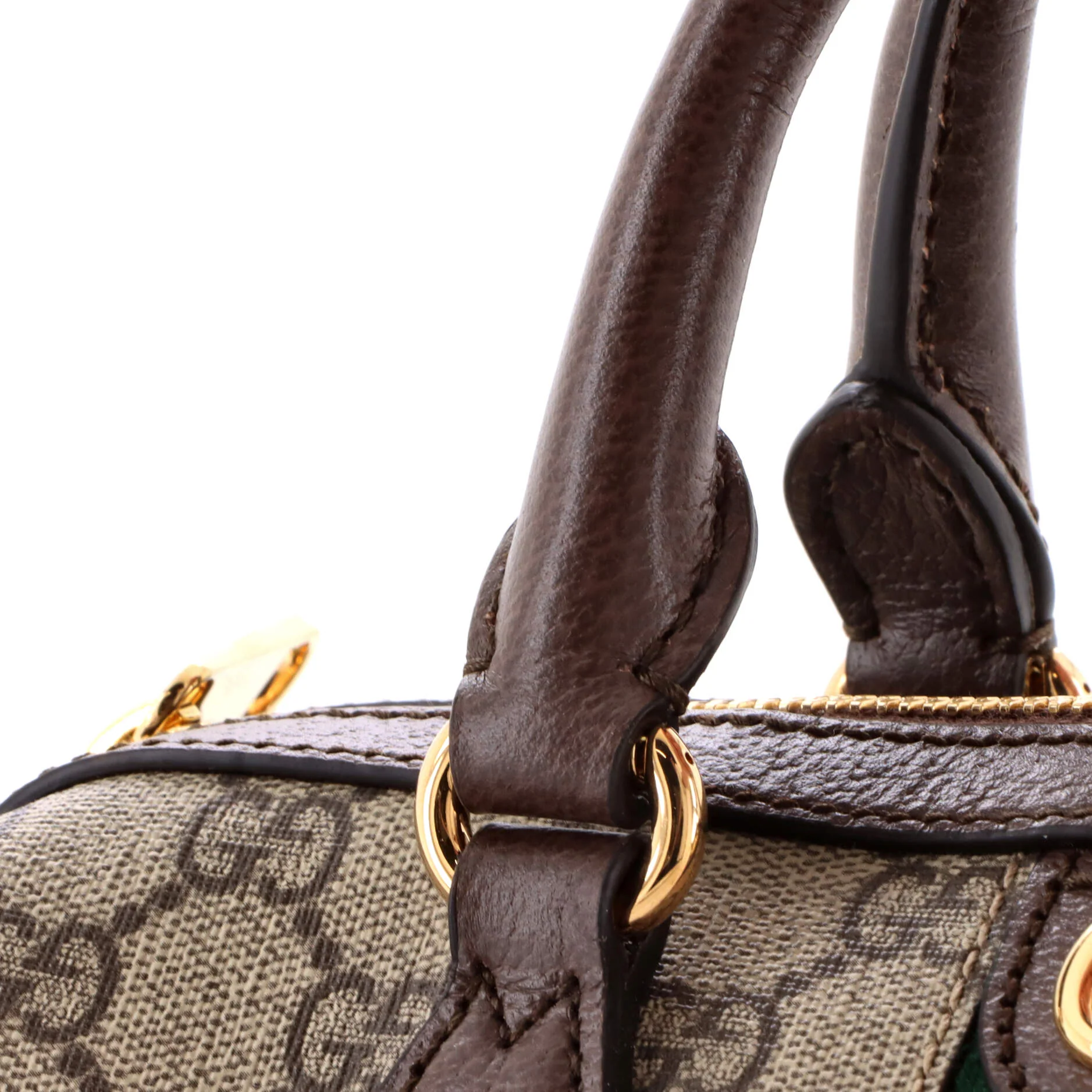 Ophidia Convertible Boston Bag GG Coated Canvas Small - Image 6