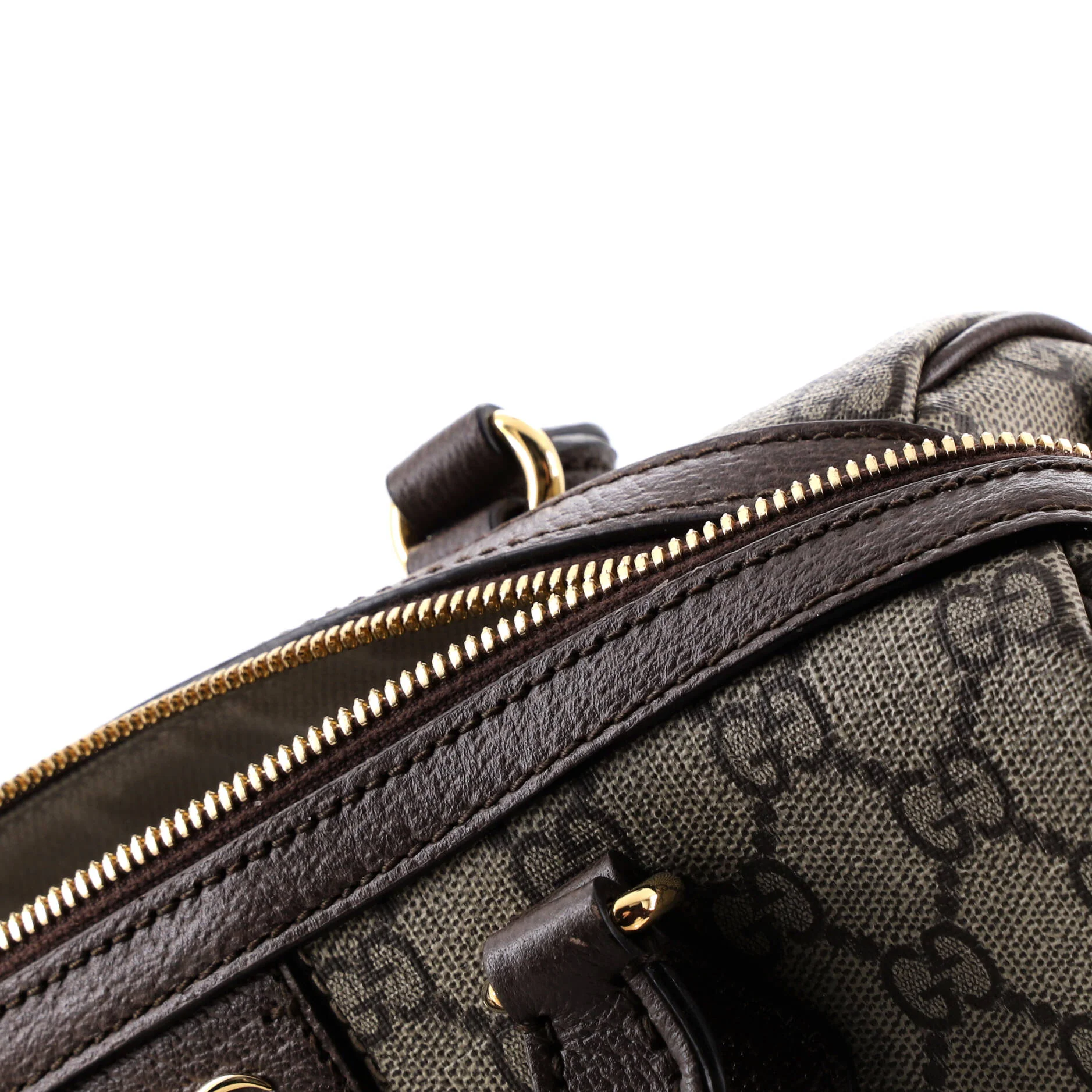 Ophidia Convertible Boston Bag GG Coated Canvas Small - Image 7