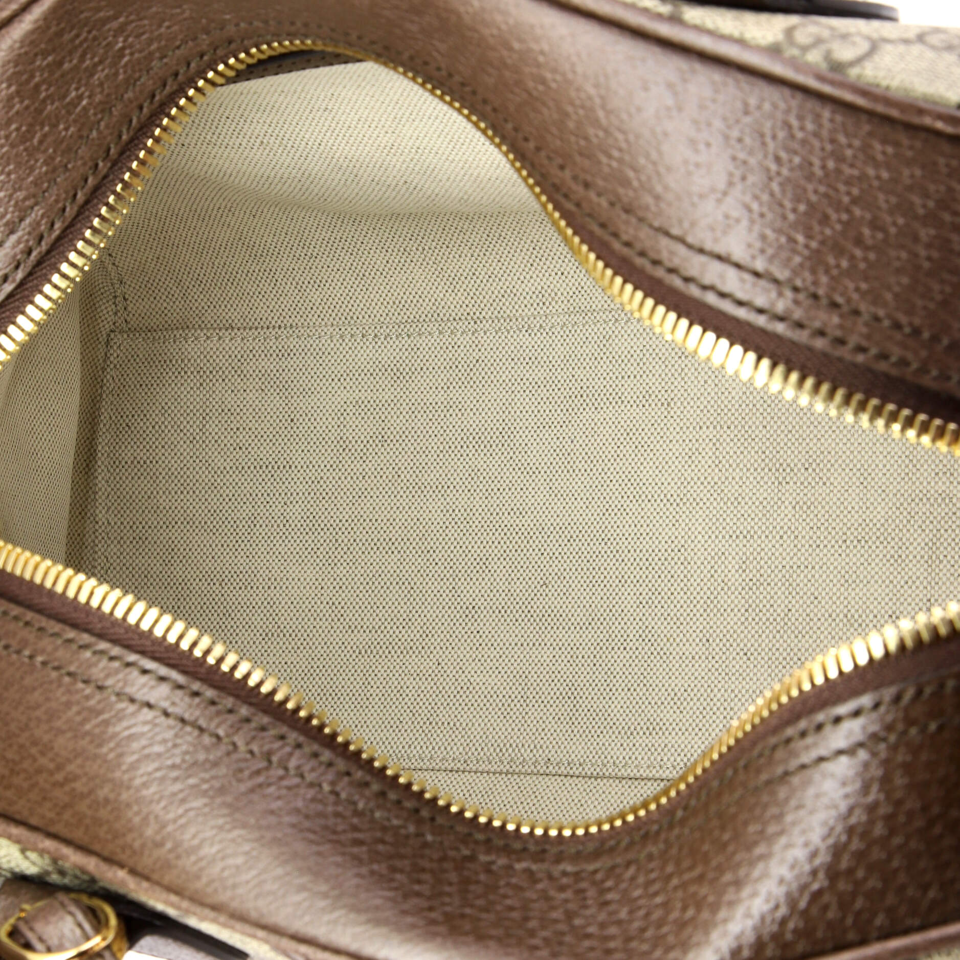 Ophidia Convertible Boston Top Handle Bag GG Coated Canvas with Leather Medium - Image 5