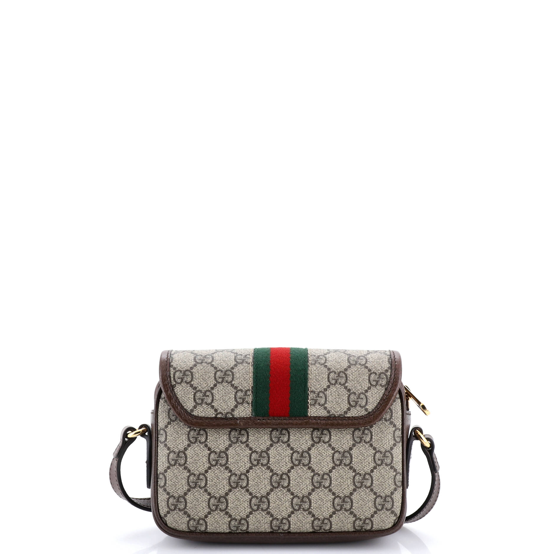 Ophidia Flap Shoulder Bag GG Coated Canvas Mini - Image 3