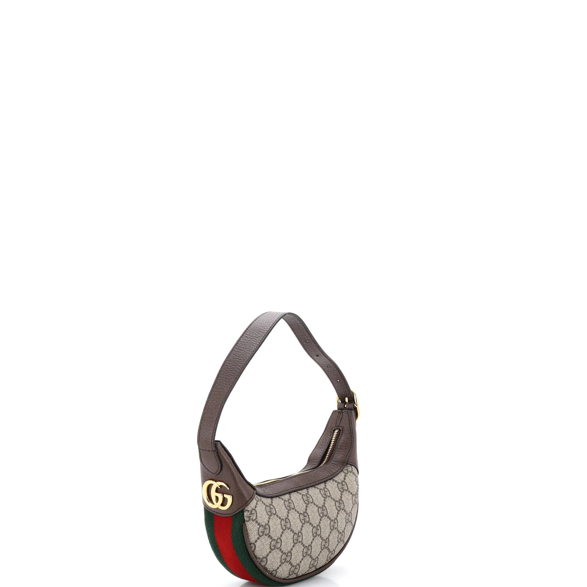 Ophidia Half Moon Bag GG Coated Canvas Mini - Image 2
