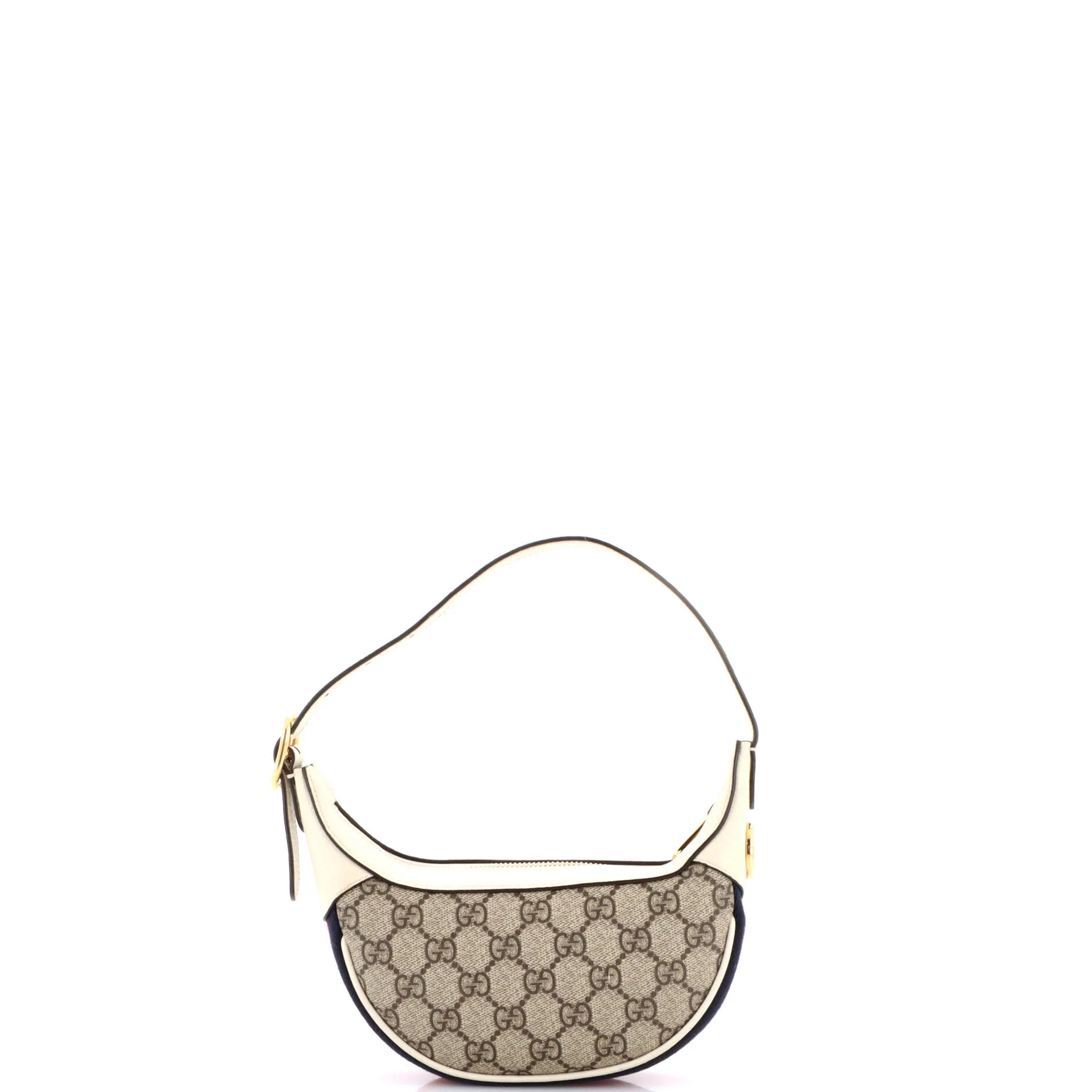 Ophidia Half Moon Bag GG Coated Canvas Mini - Image 3