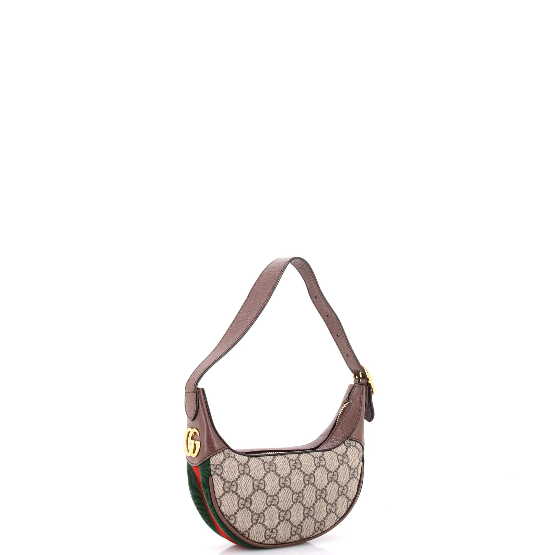 Ophidia Half Moon Bag GG Coated Canvas Mini - Image 2