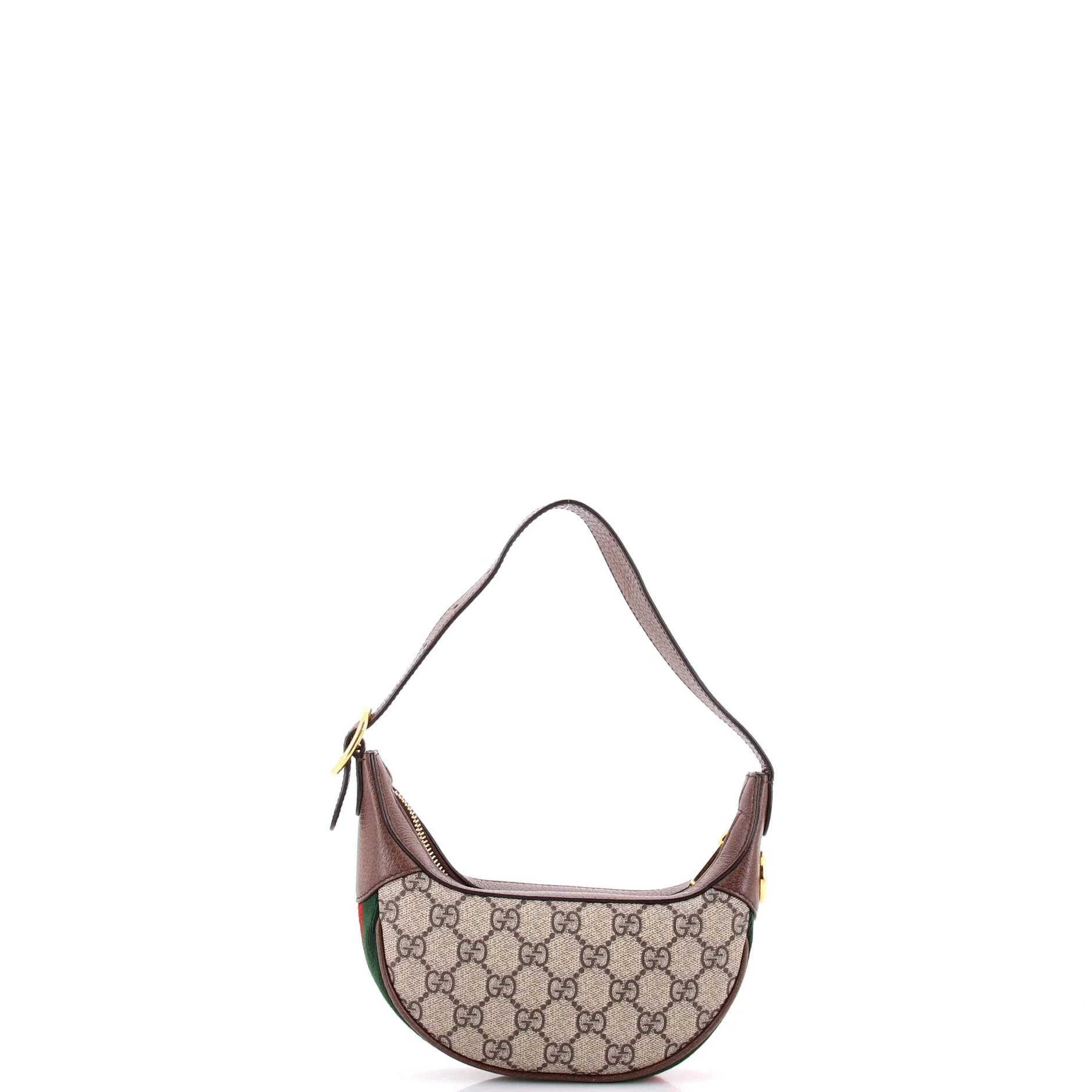 Ophidia Half Moon Bag GG Coated Canvas Mini - Image 3