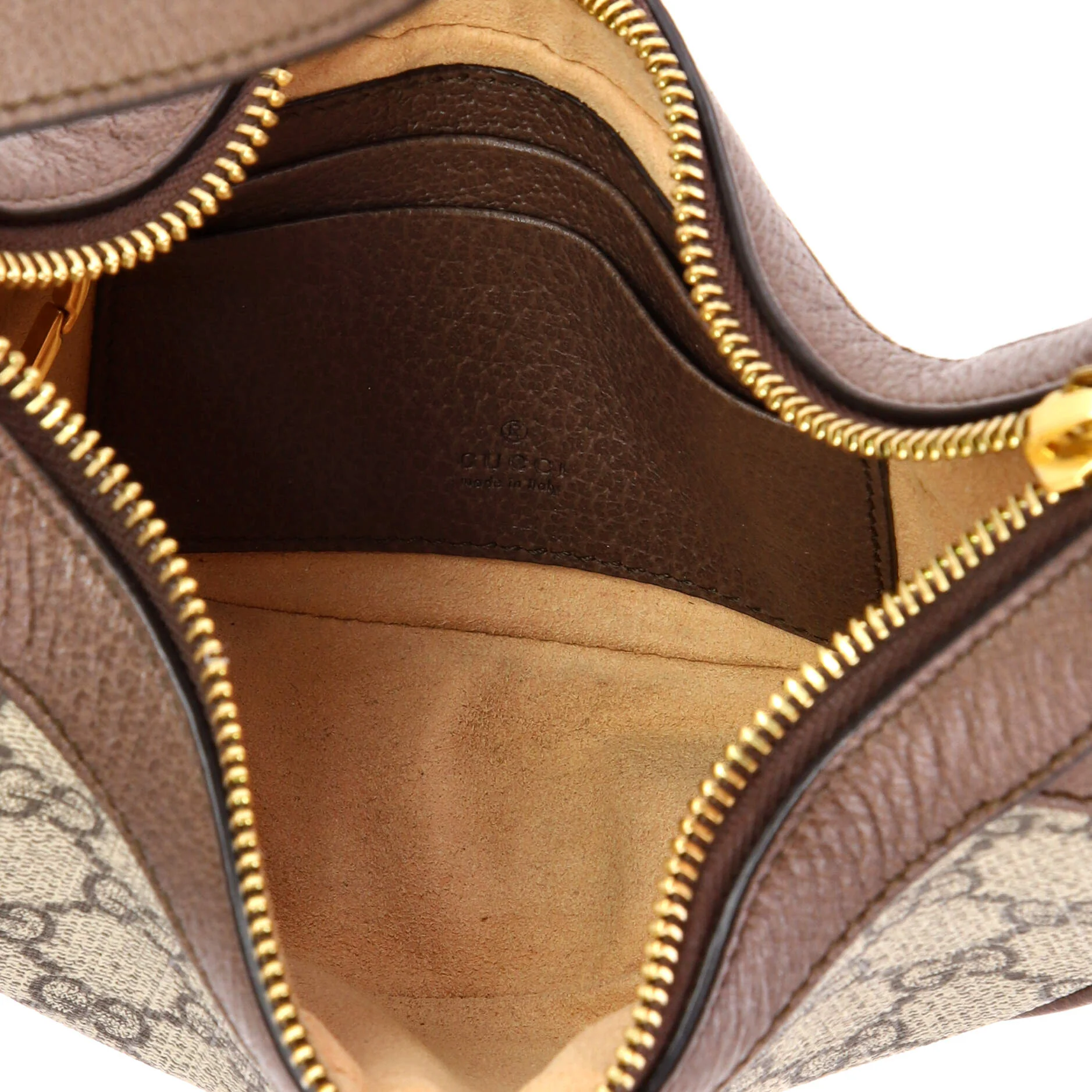 Ophidia Half Moon Bag GG Coated Canvas Mini - Image 5
