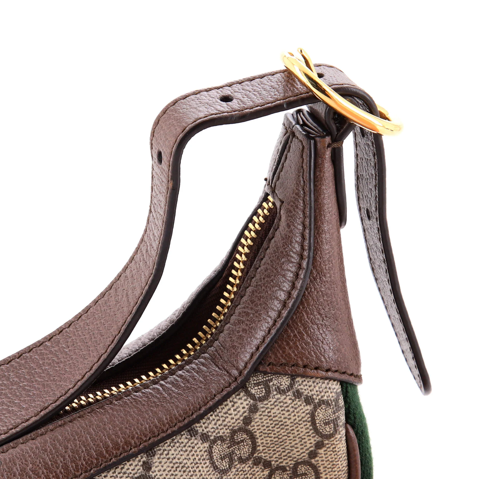 Ophidia Half Moon Bag GG Coated Canvas Mini - Image 6