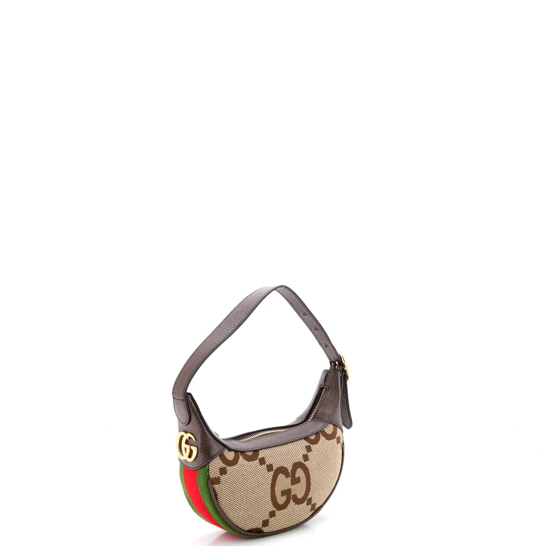 Ophidia Half Moon Bag Jumbo GG Canvas Mini - Image 2