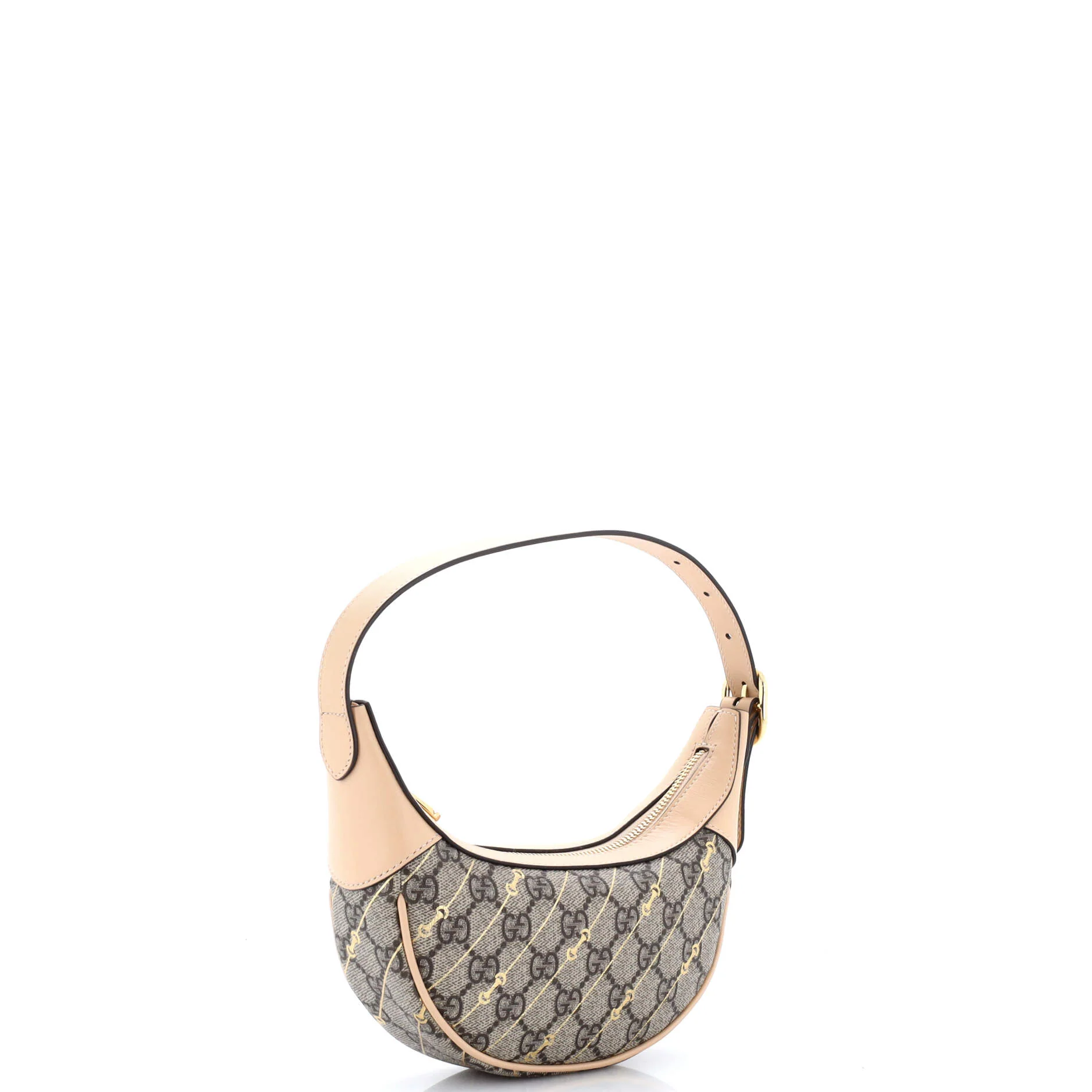 Ophidia Half Moon Bag Print GG Coated Canvas Mini - Image 2