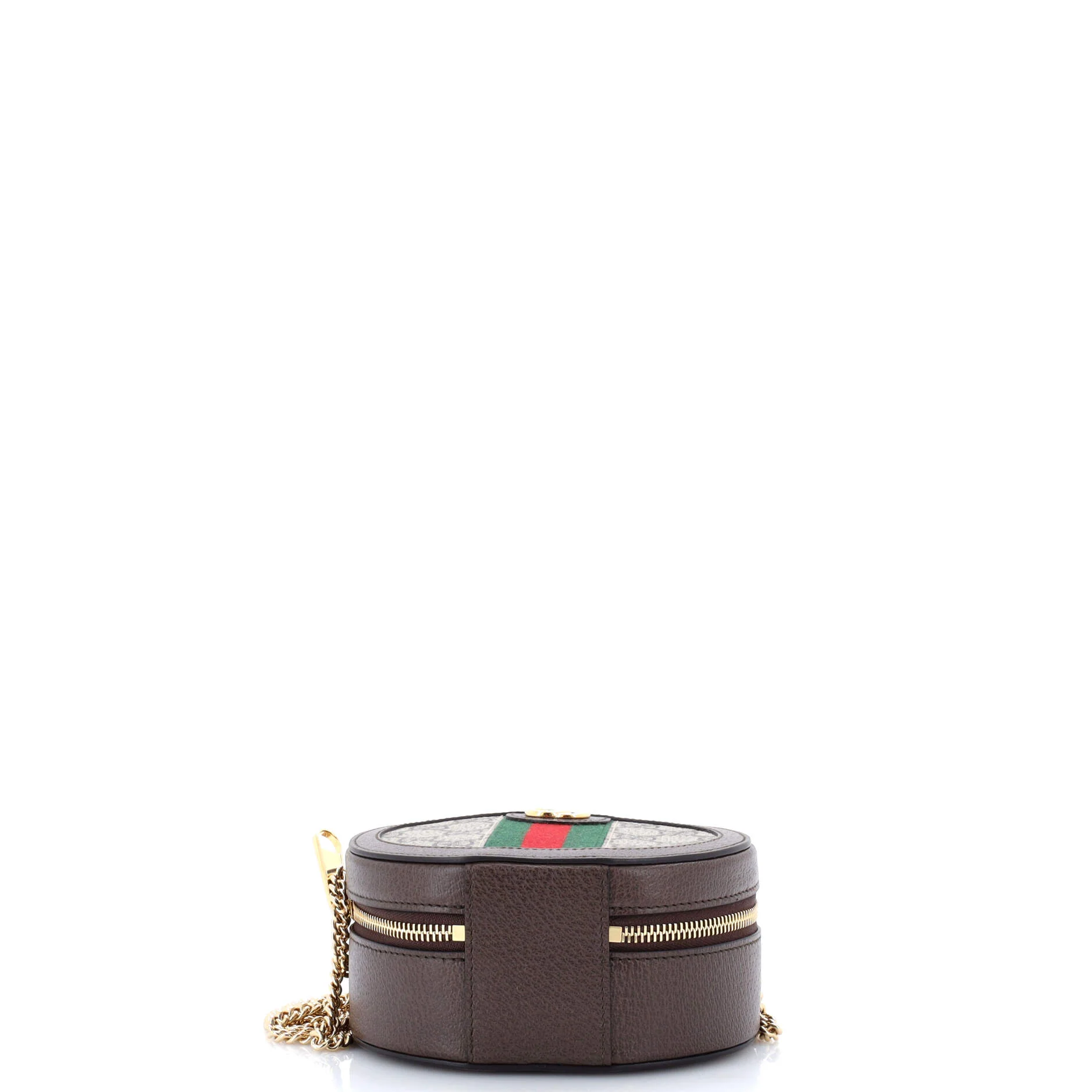 Ophidia Round Shoulder Bag GG Coated Canvas Mini - Image 4