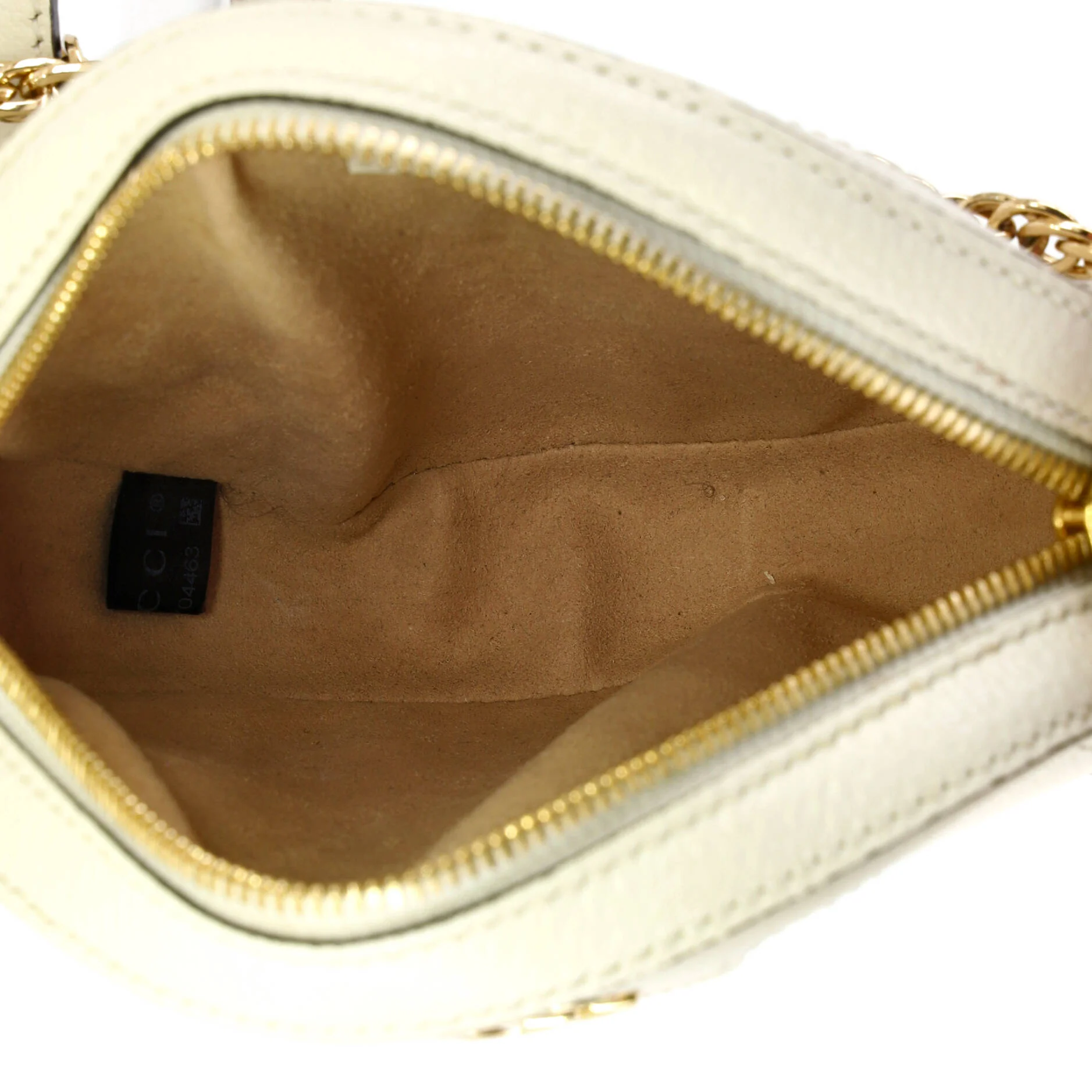 Ophidia Round Shoulder Bag Leather Mini - Image 5