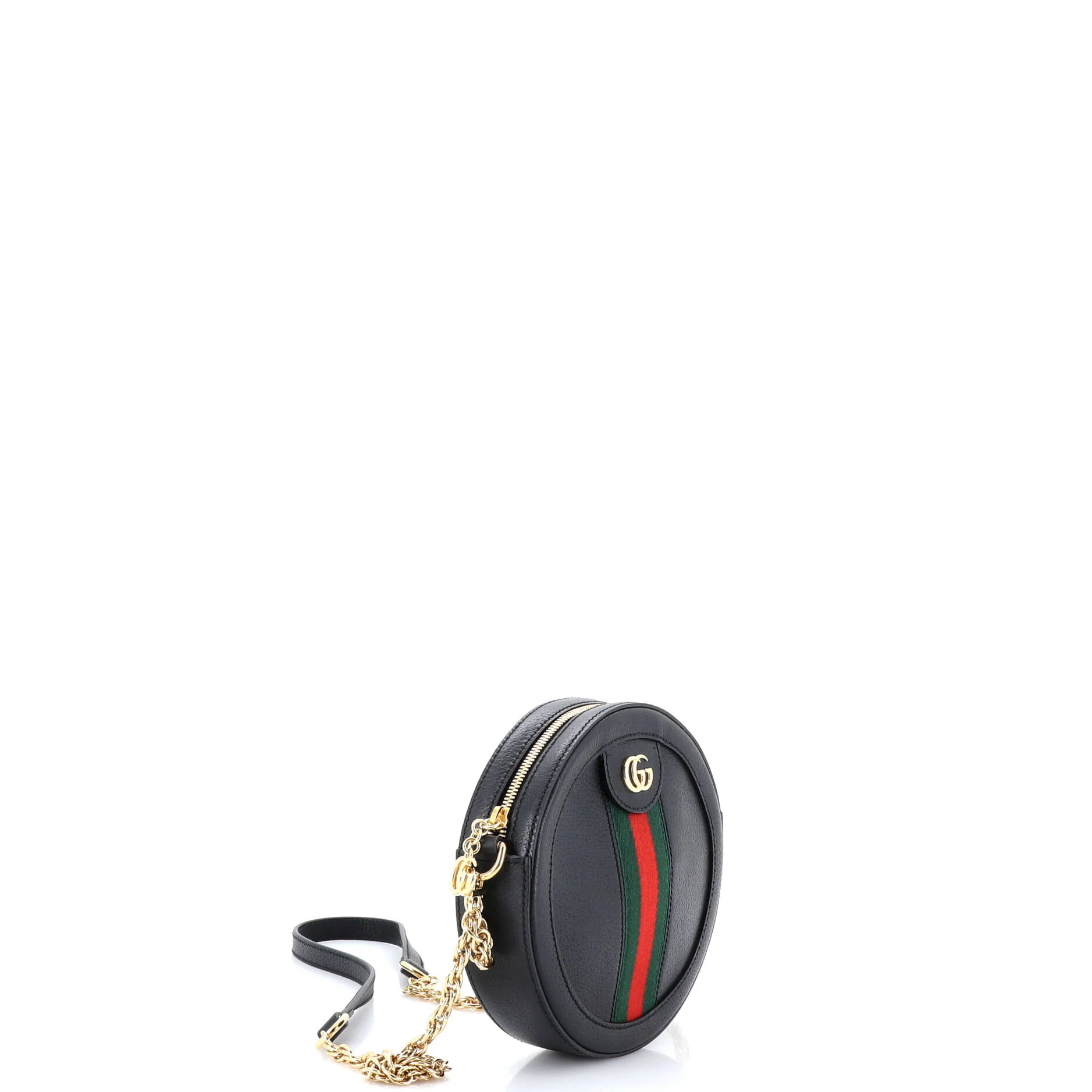 Ophidia Round Shoulder Bag Leather Mini - Image 2