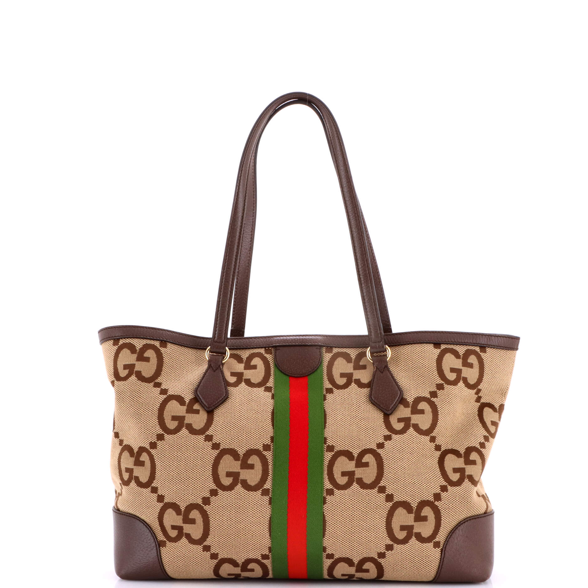 Ophidia Shopping Tote Jumbo GG Canvas Medium - Image 3