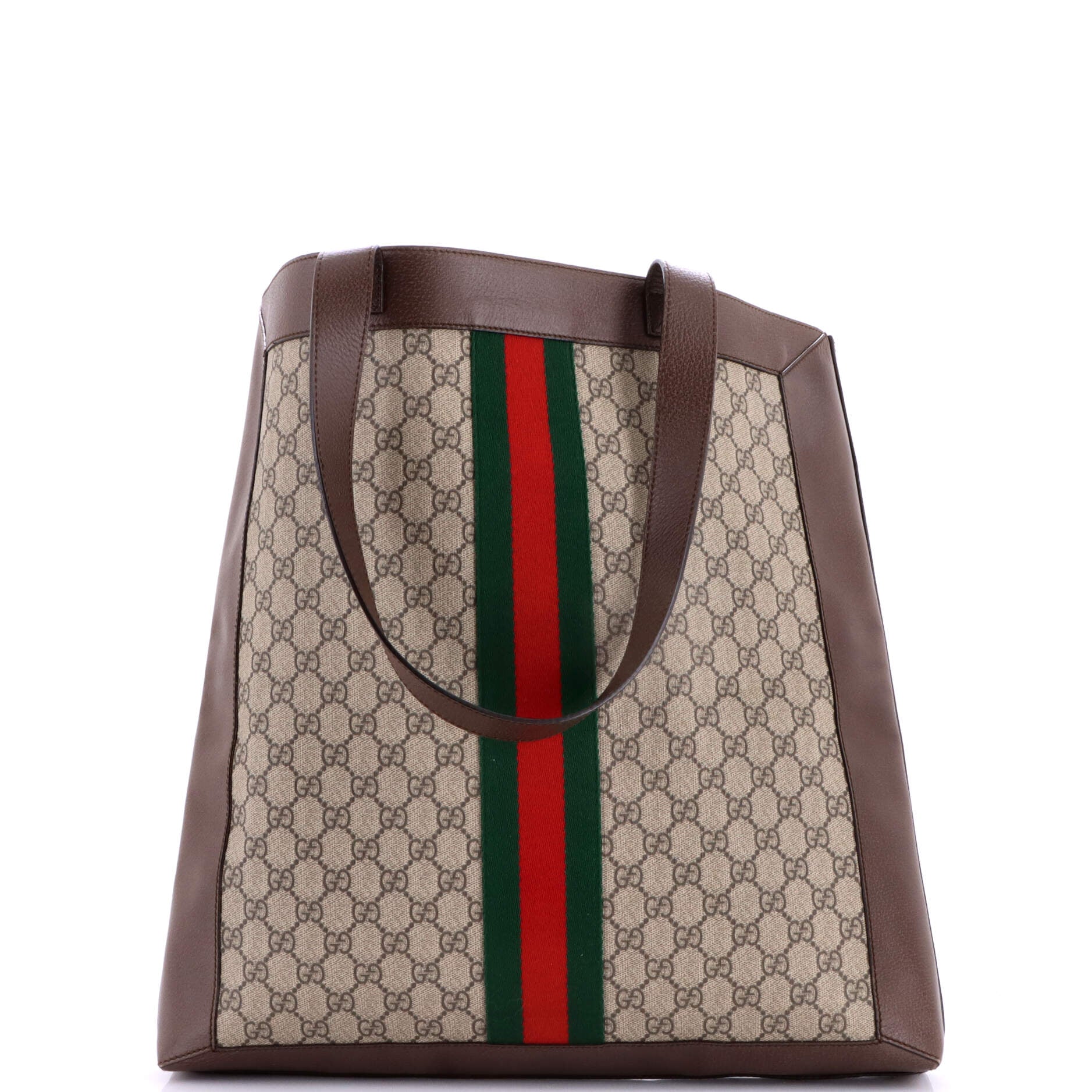 Ophidia Soft Open Tote GG Coated Canvas Large - Image 4