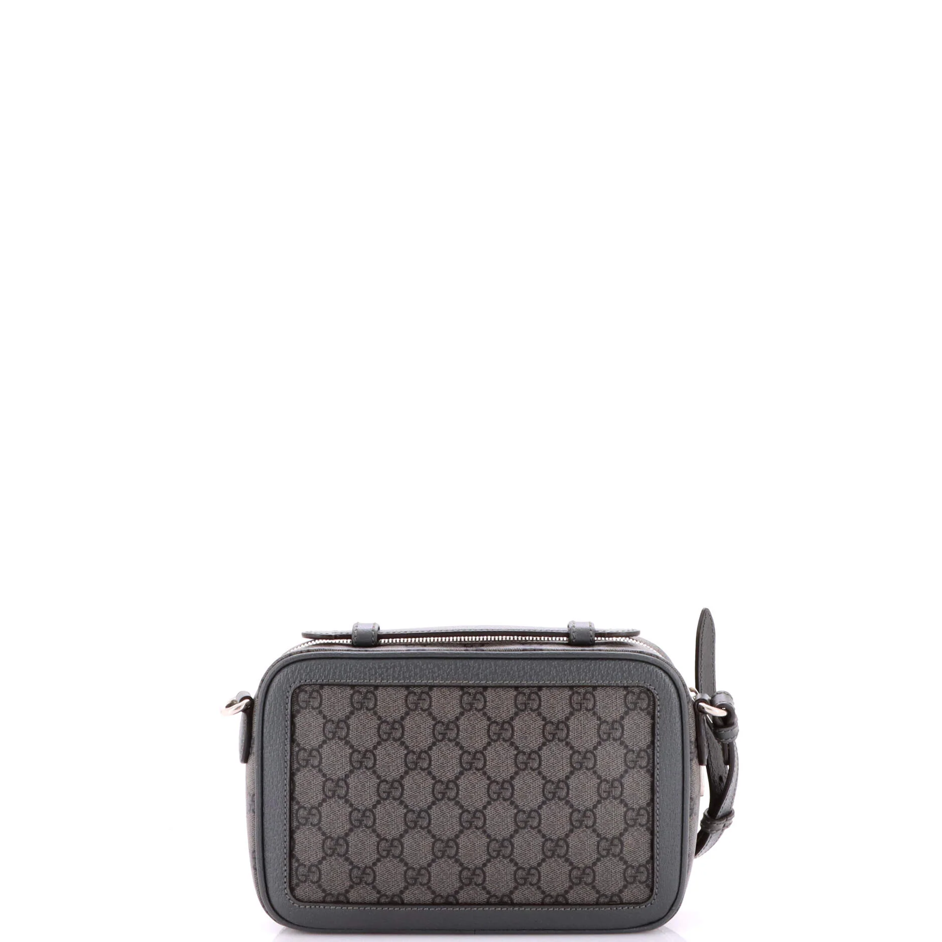 Ophidia Zip Around Camera Crossbody Bag GG Coated Canvas Small - Image 3