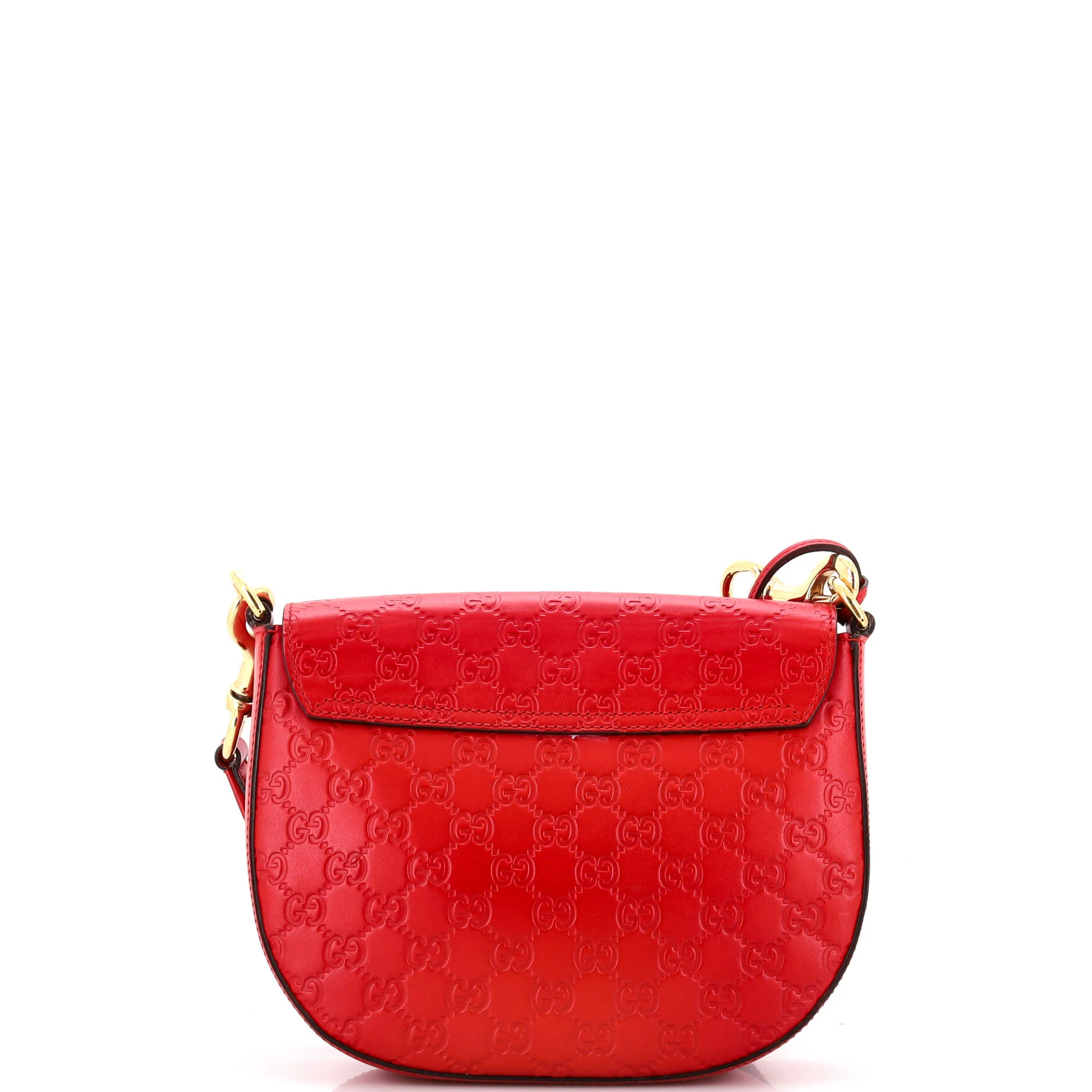 Padlock Saddle Shoulder Bag Guccissima Leather Medium - Image 3