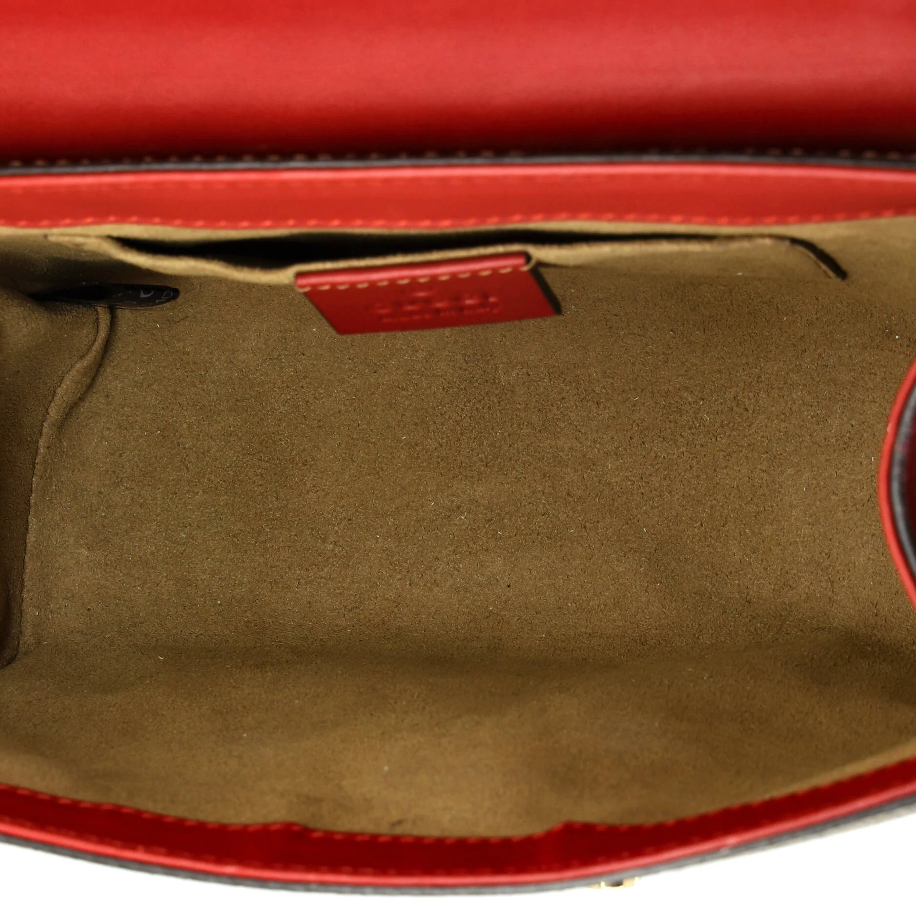 Padlock Shoulder Bag GG Coated Canvas and Leather Small - Image 5