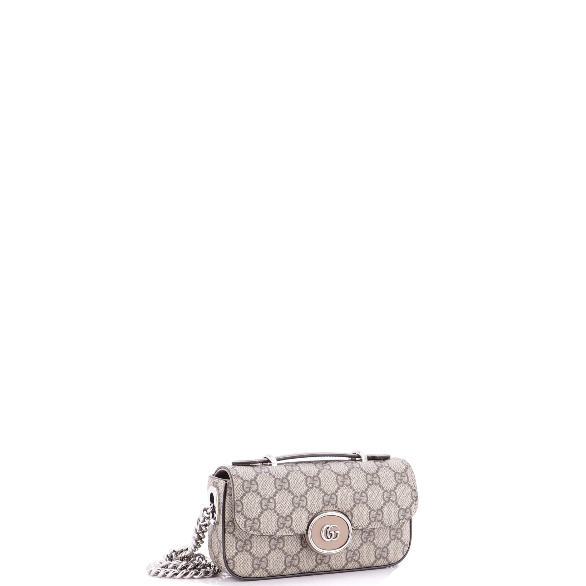 Petite GG Flap Shoulder Bag GG Coated Canvas Mini - Image 2
