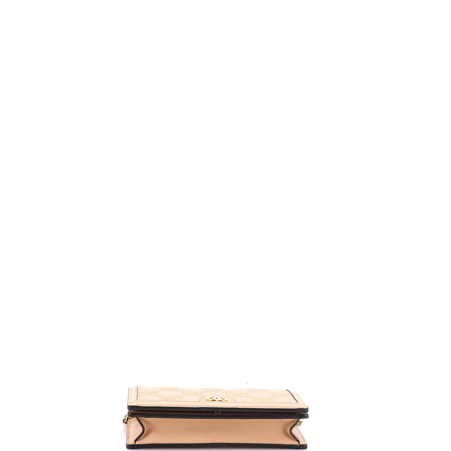 Petite GG Marmont Chain Wallet GG Matelasse Leather Mini - Image 4