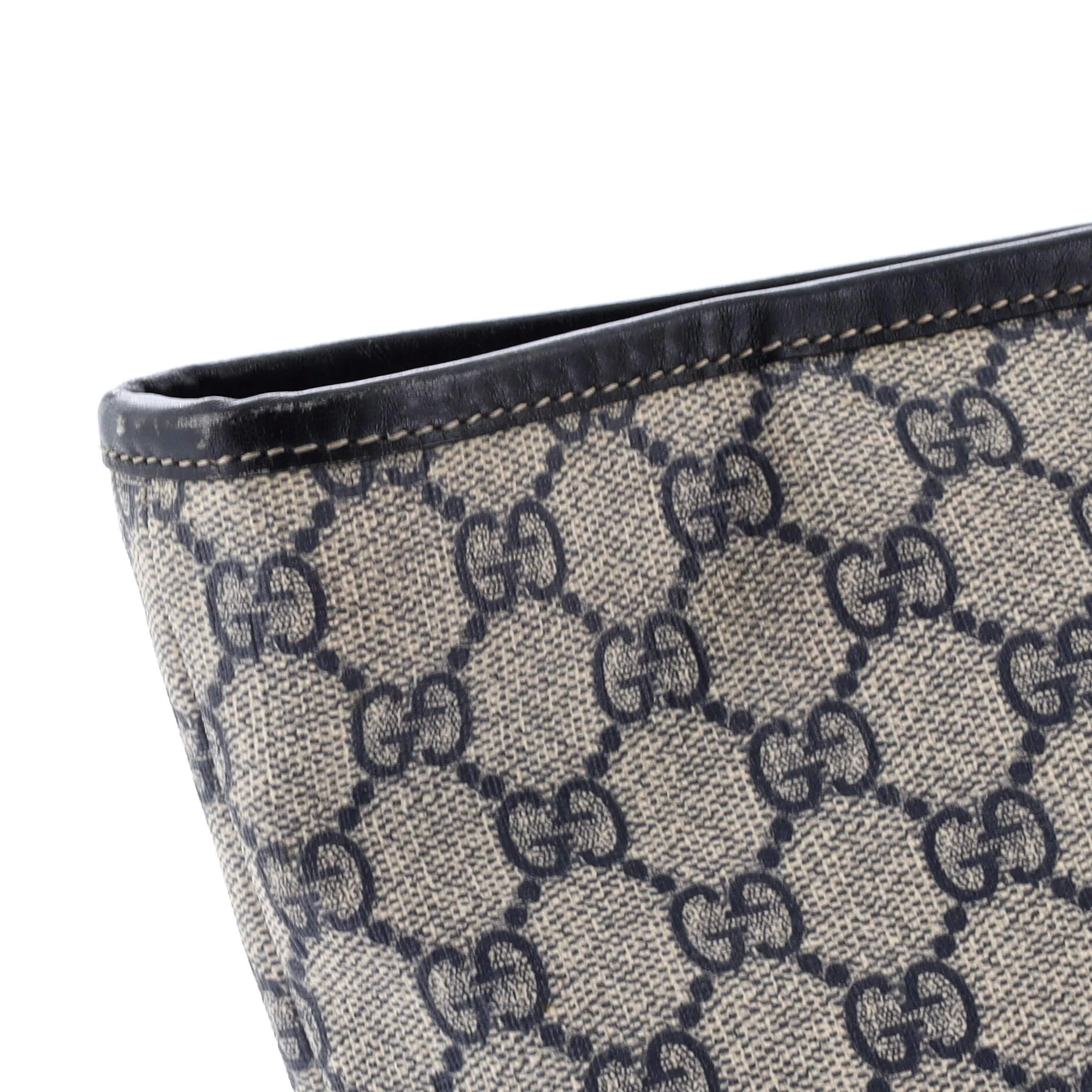 Plus Tote GG Coated Canvas with Leather Medium - Image 8