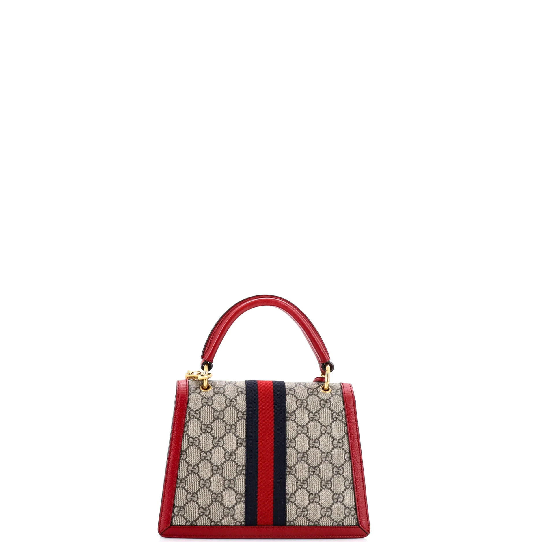 Queen Margaret Top Handle Bag GG Coated Canvas with Leather Small - Image 3