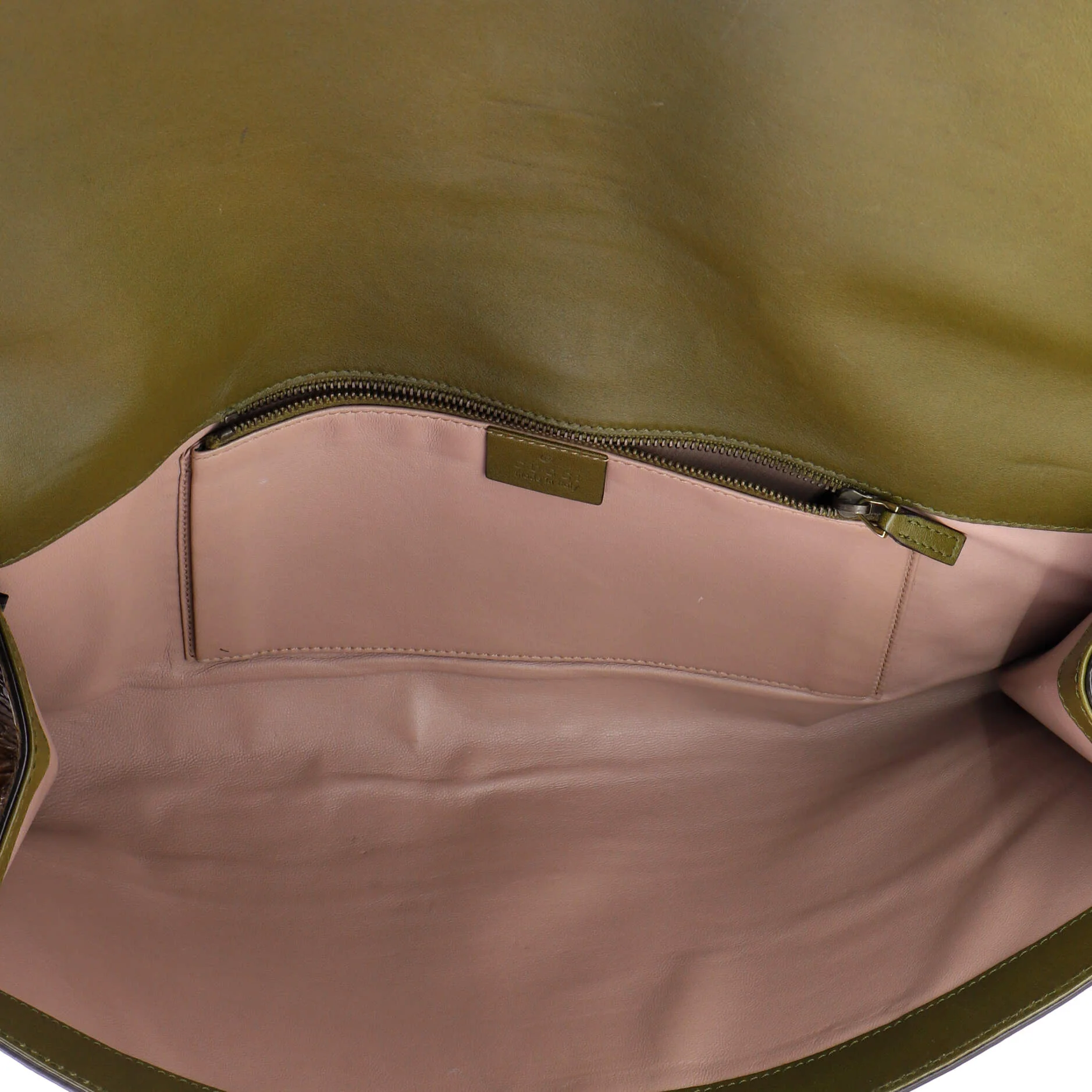 Retro Buckle Clutch Crocodile - Image 5