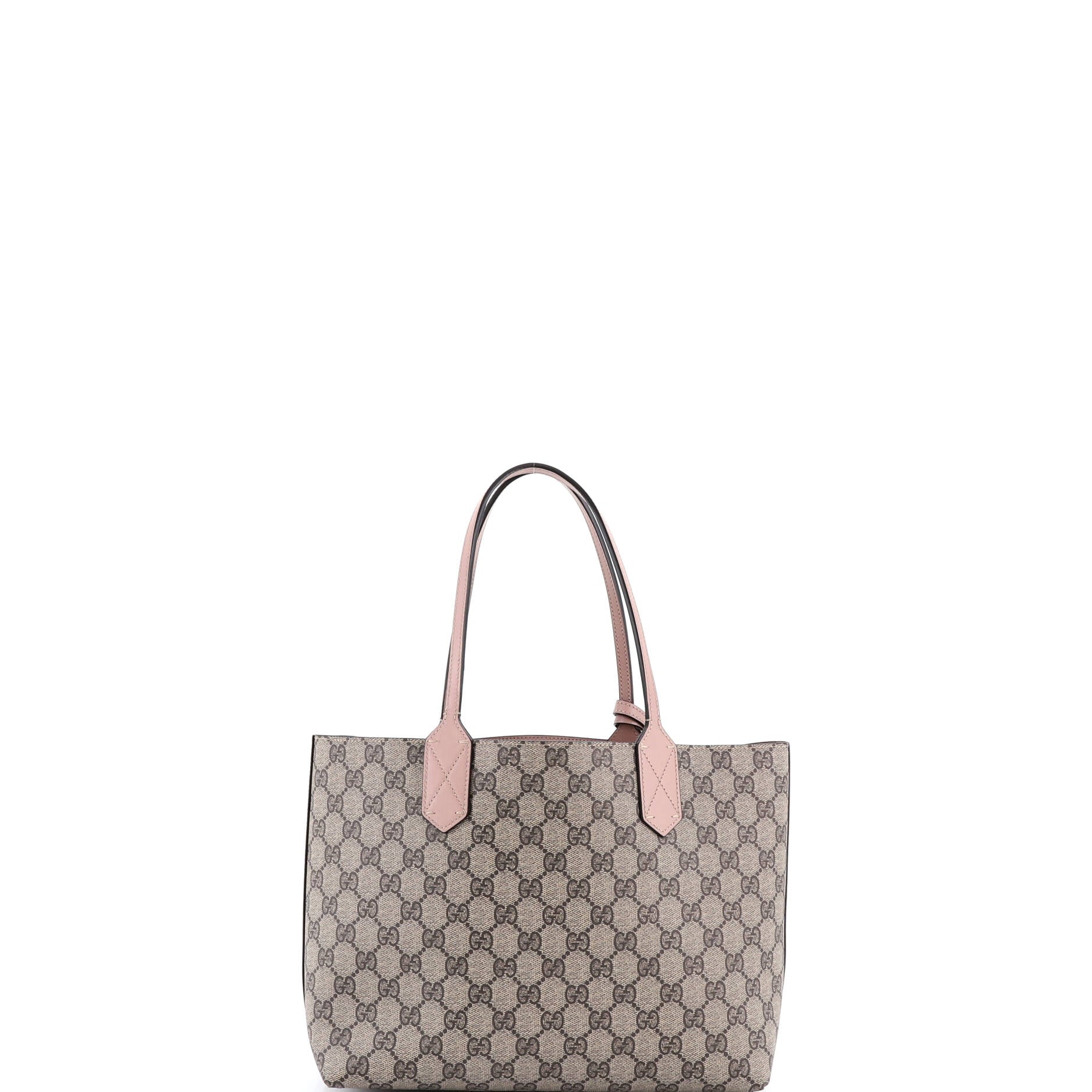 Reversible Tote GG Print Leather Small - Image 3