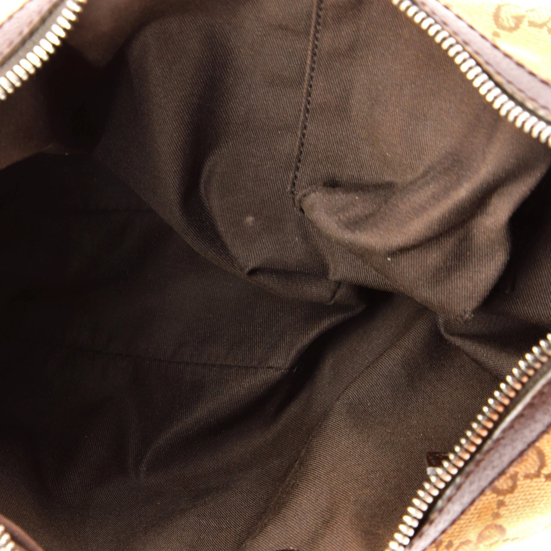 Saddle Zip Messenger Bag GG Canvas with Leather Medium - Image 5