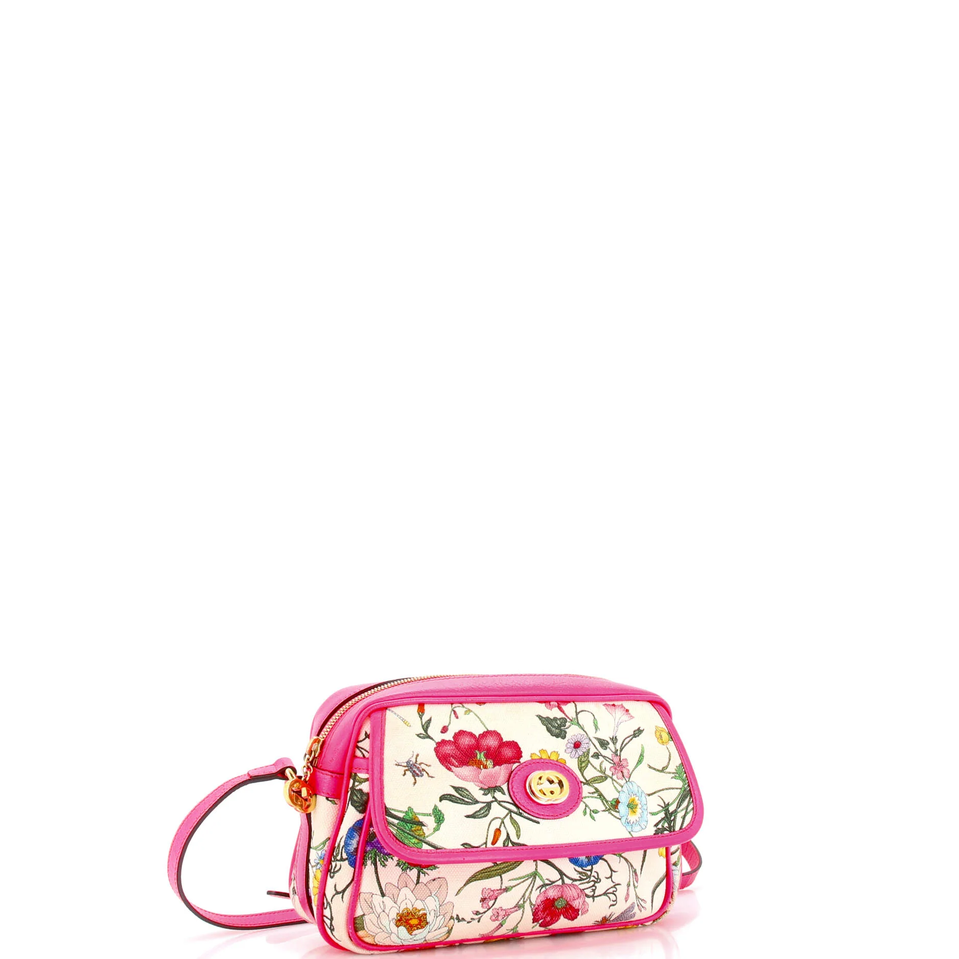 Shoulder Bag Flora Canvas Small - Image 2
