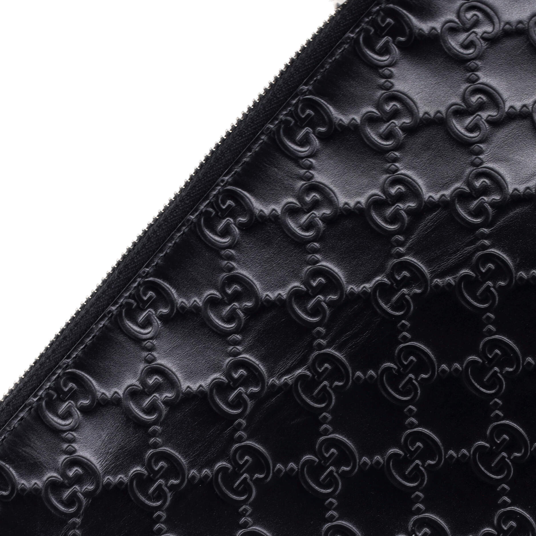 Signature Zip Messenger Bag Guccissima Leather Small - Image 7