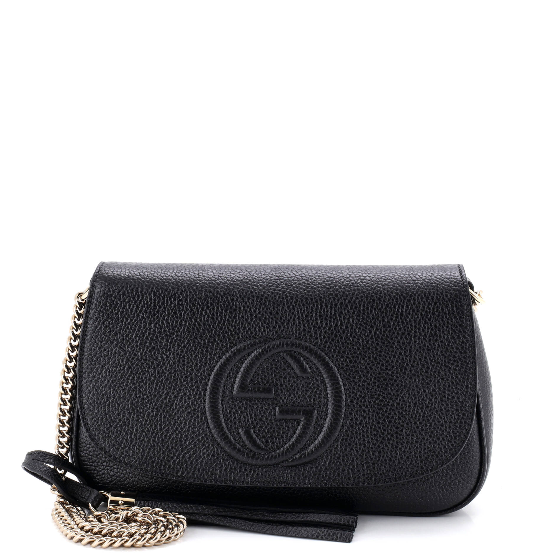 Soho Chain Crossbody Bag Leather Medium
