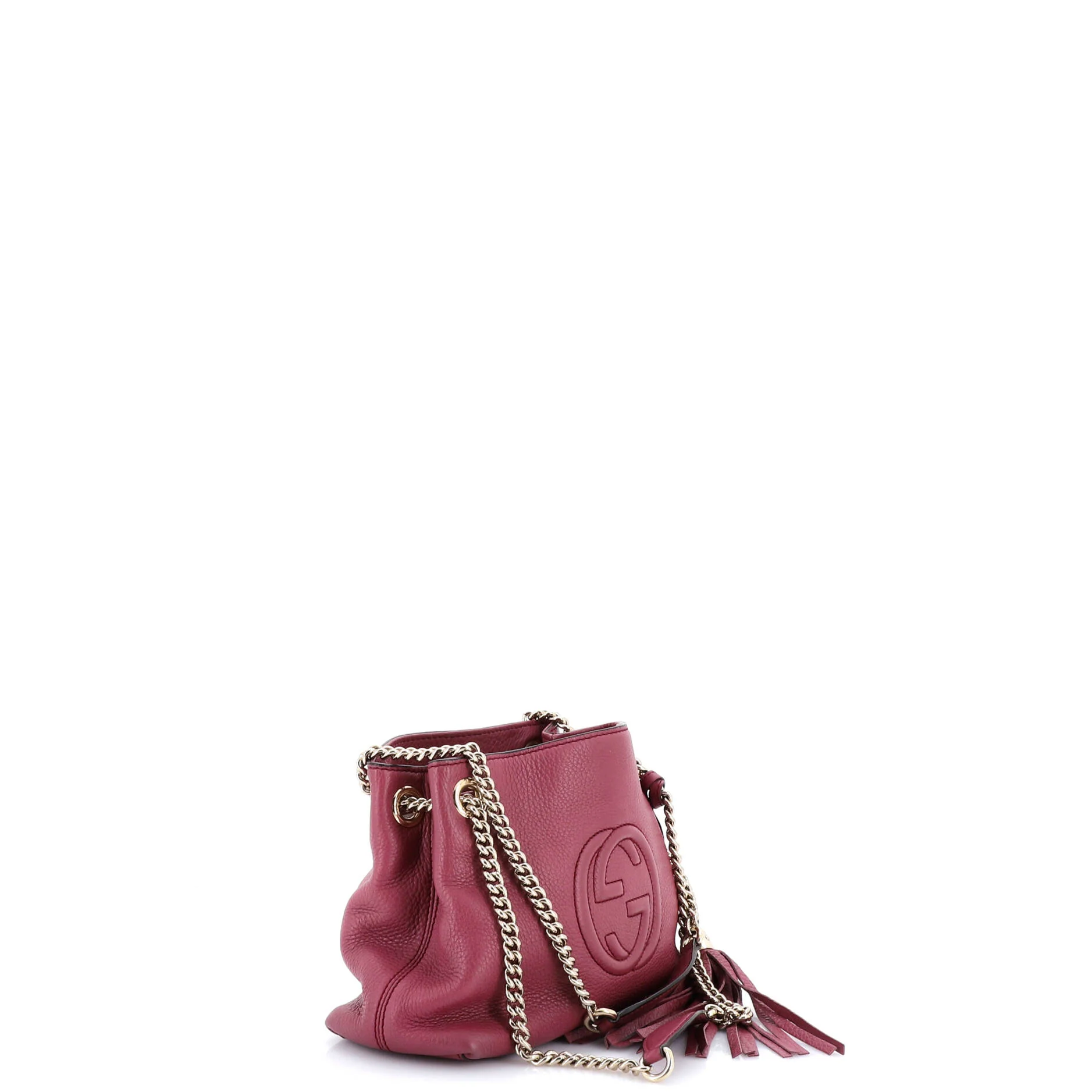 Soho Chain Strap Shoulder Bag Leather Mini - Image 2