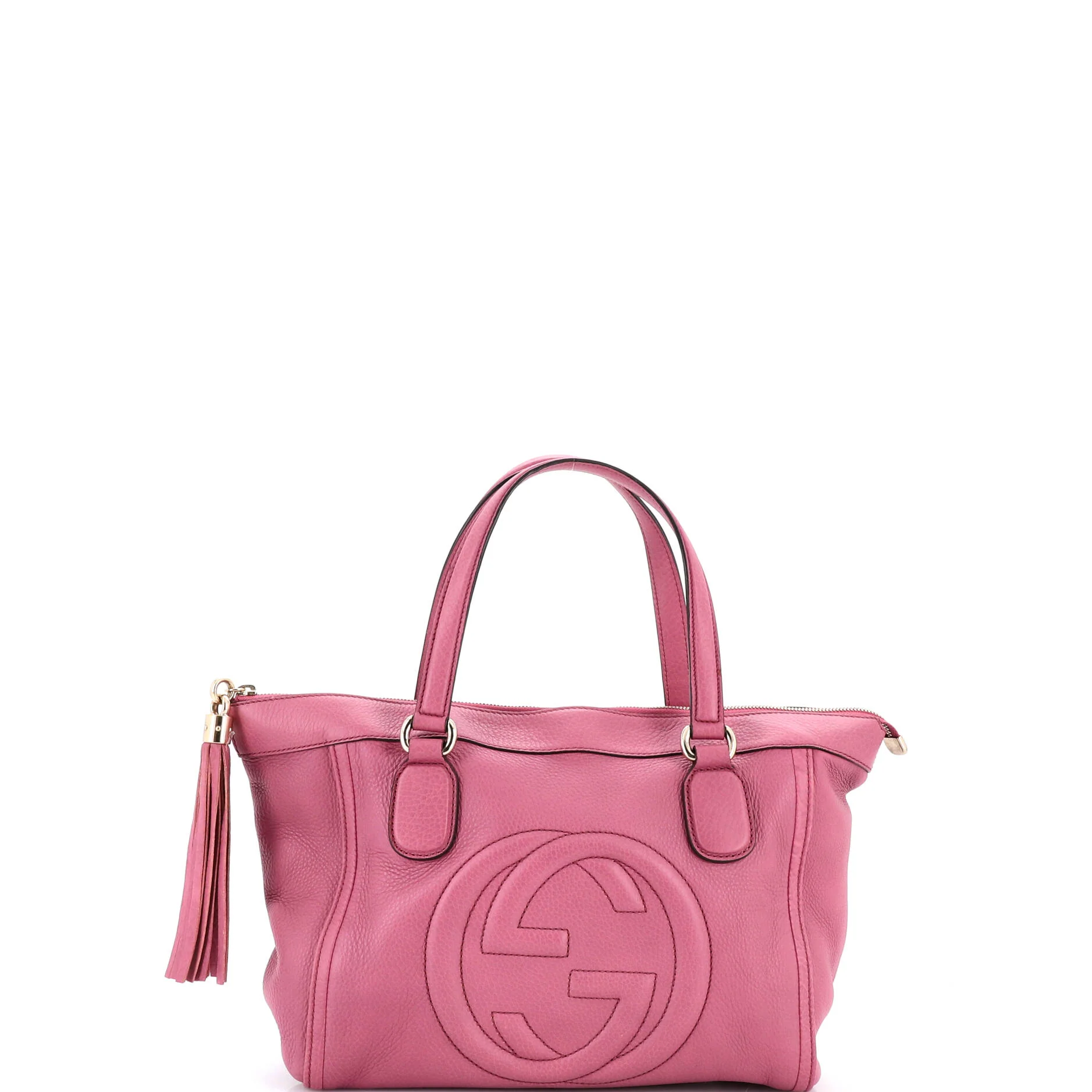 Soho Zip Tote Leather Small